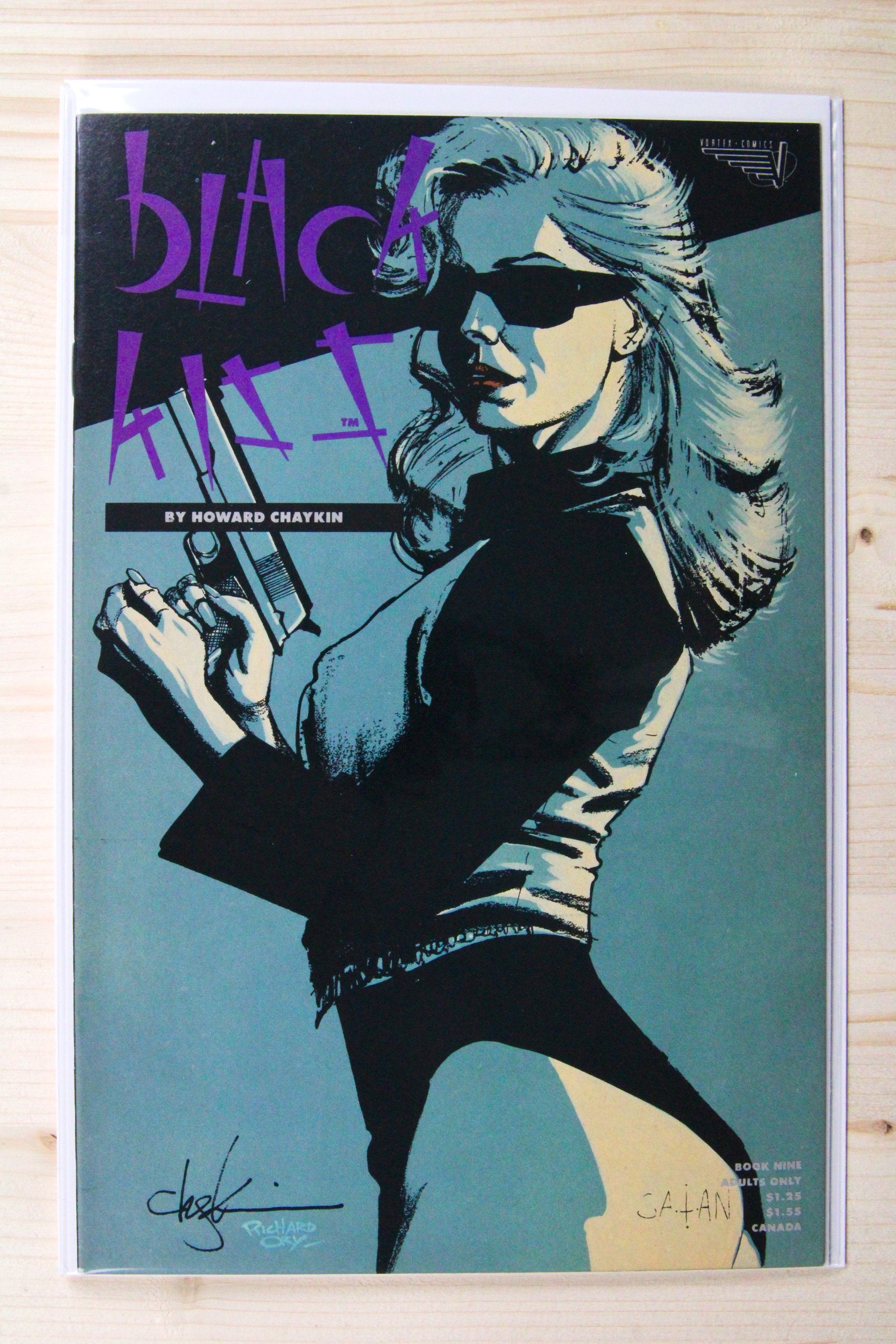 Black Kiss #1-12 – Vortex Comics (1988) Full Series VF/NM Avg