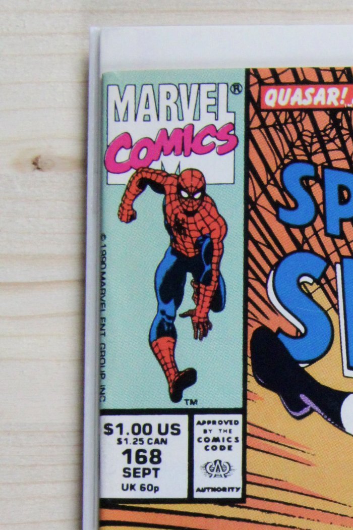 The Spectacular Spider-Man #168 – Marvel (1990) 9.0 VF/NM