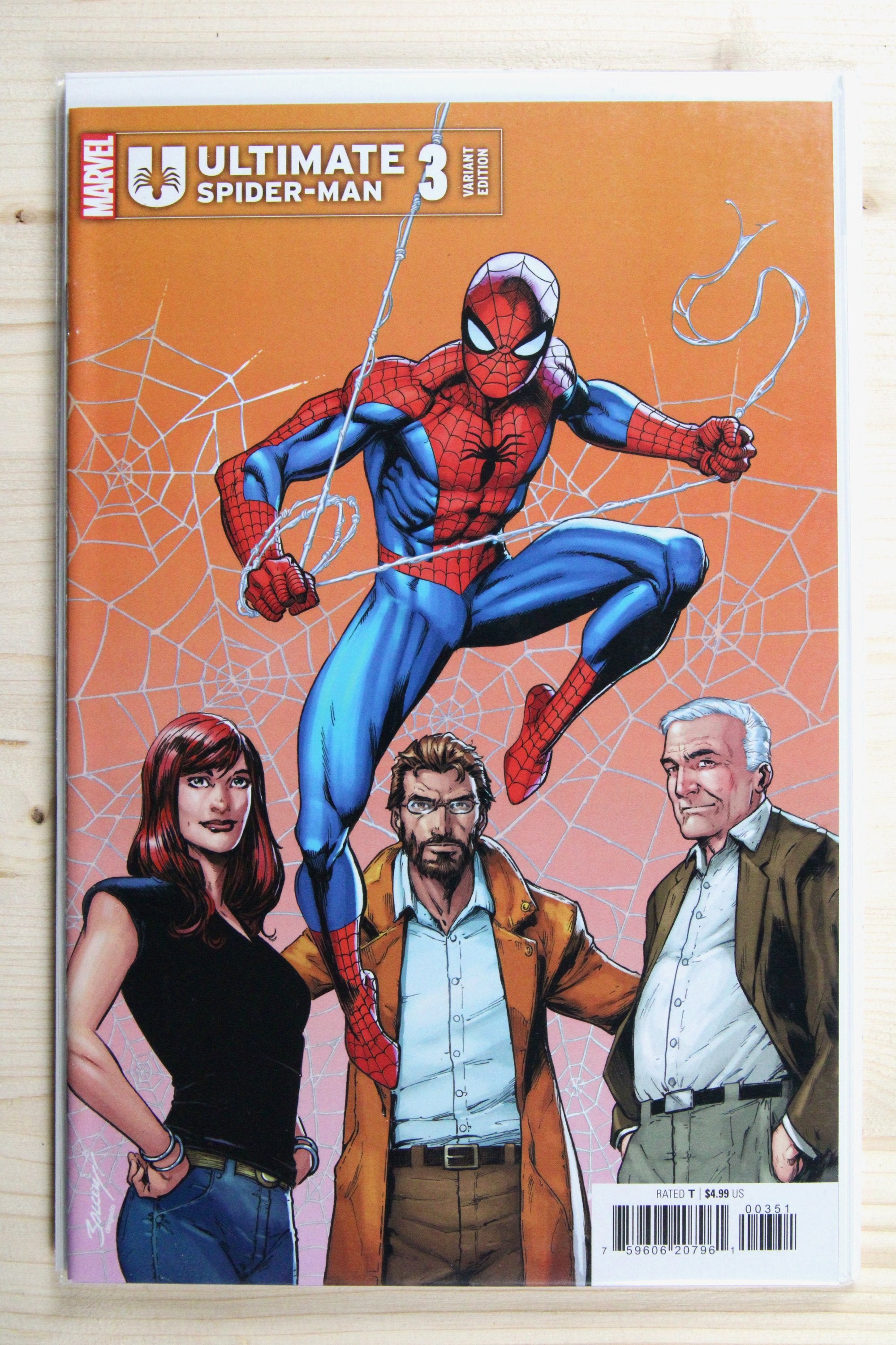 Ultimate Spider-Man #3 – Marvel (2024) 9.6 NM+ Bagley Connecting Variant