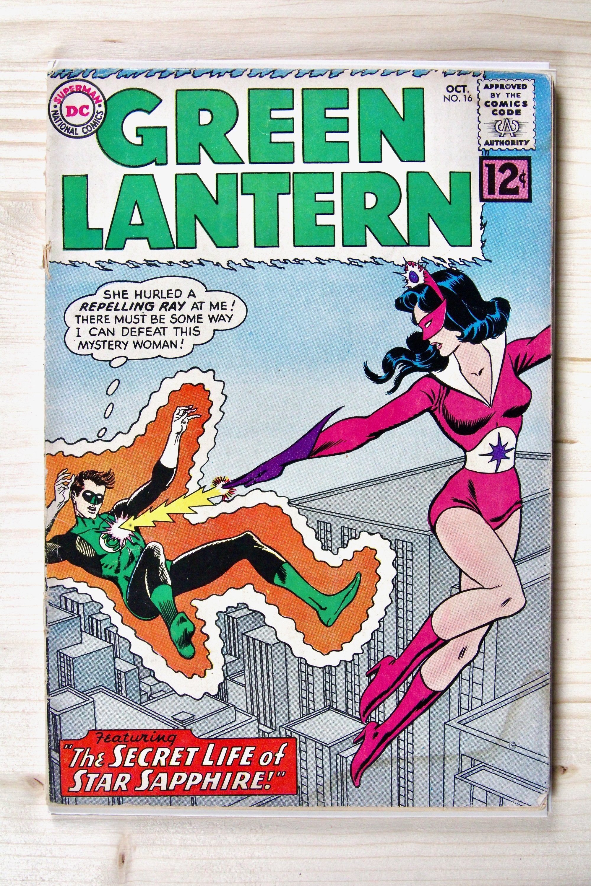 Green Lantern #16 – DC (1962) 3.5 VG-