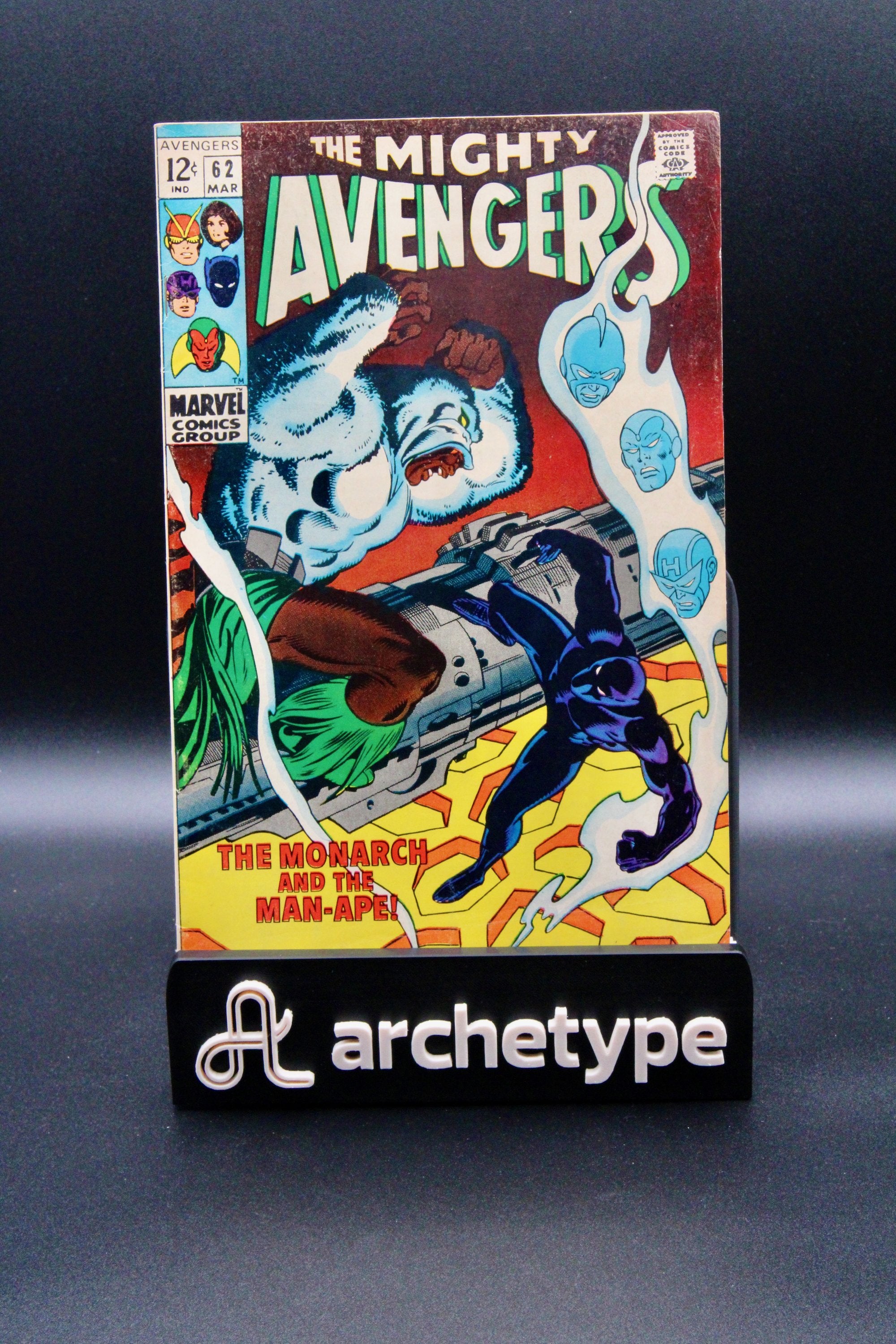 The Avengers #62 – Marvel (1969) Stan Lee FN