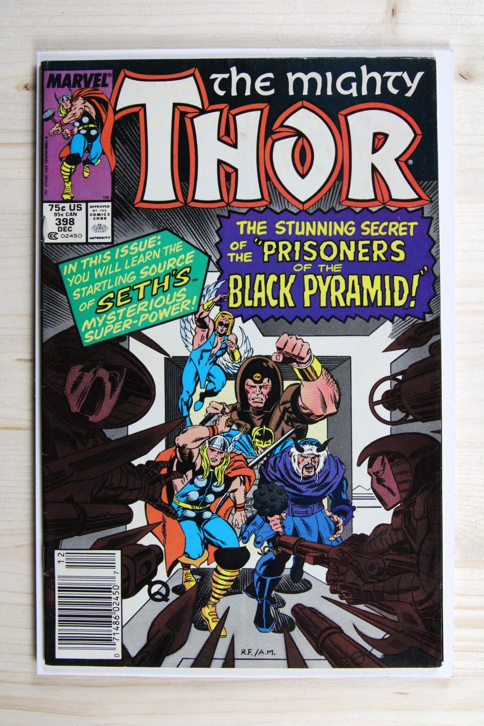 Thor #398 – Marvel (1988) 8.5 VF+ War of the Gods