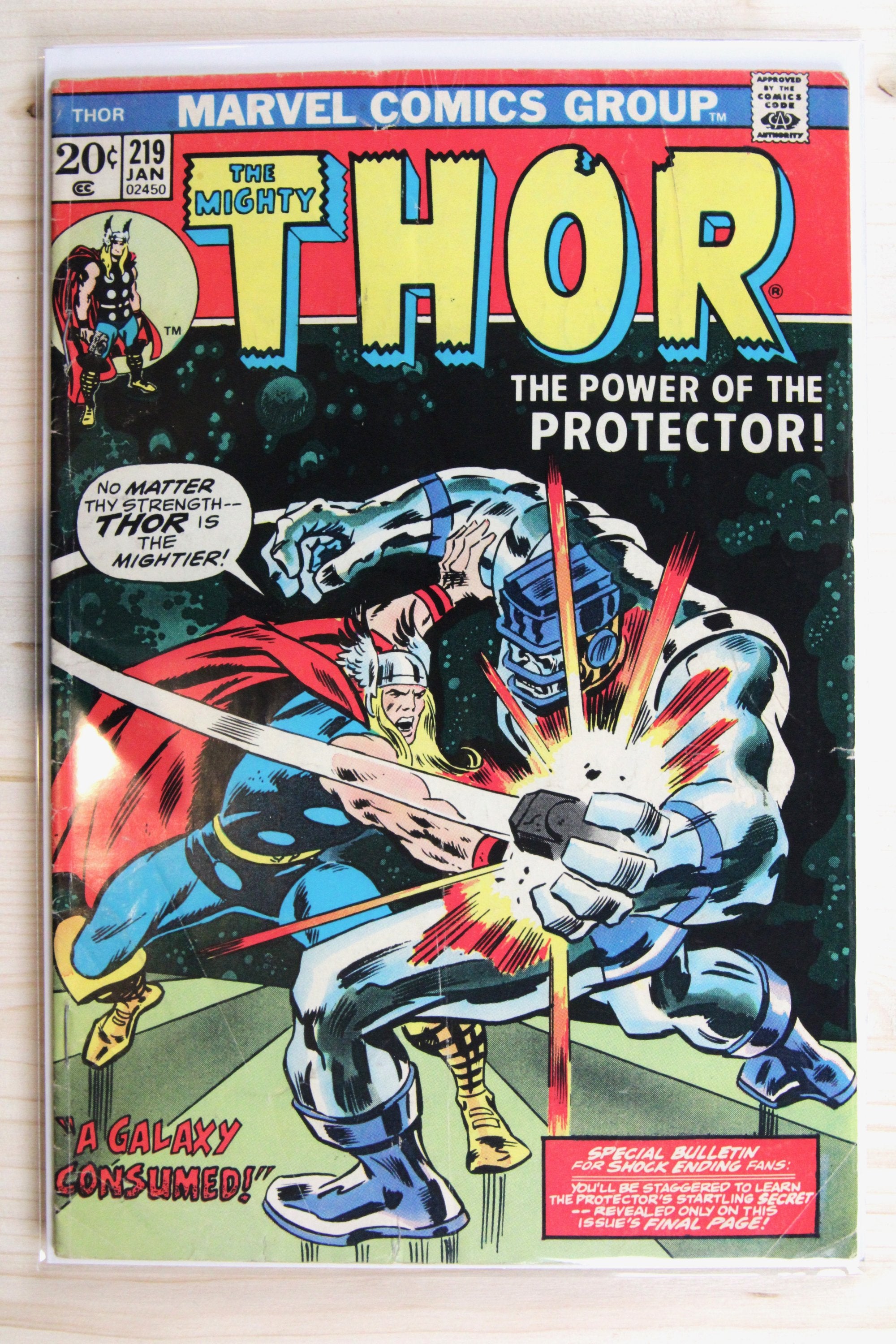 Thor #219 – Marvel (1974) 5.0 VG/FN