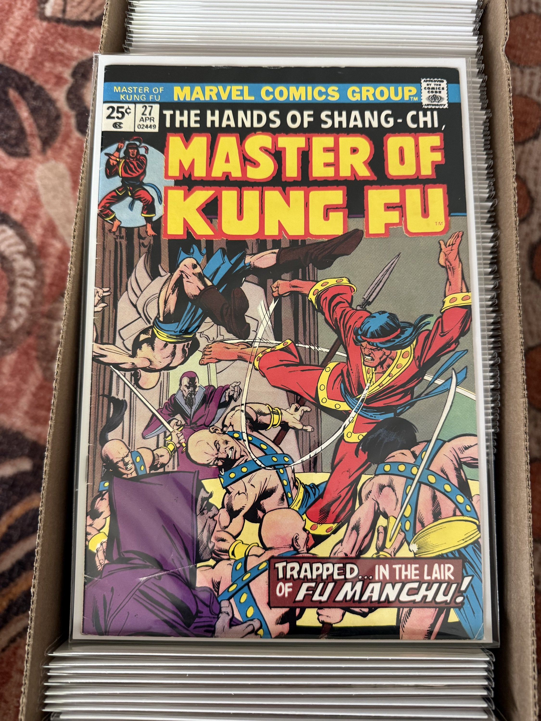 Shang-Chi, Master of Kung Fu #17-125 + King Sized & Annuals – Marvel (1975) (114 Issues)