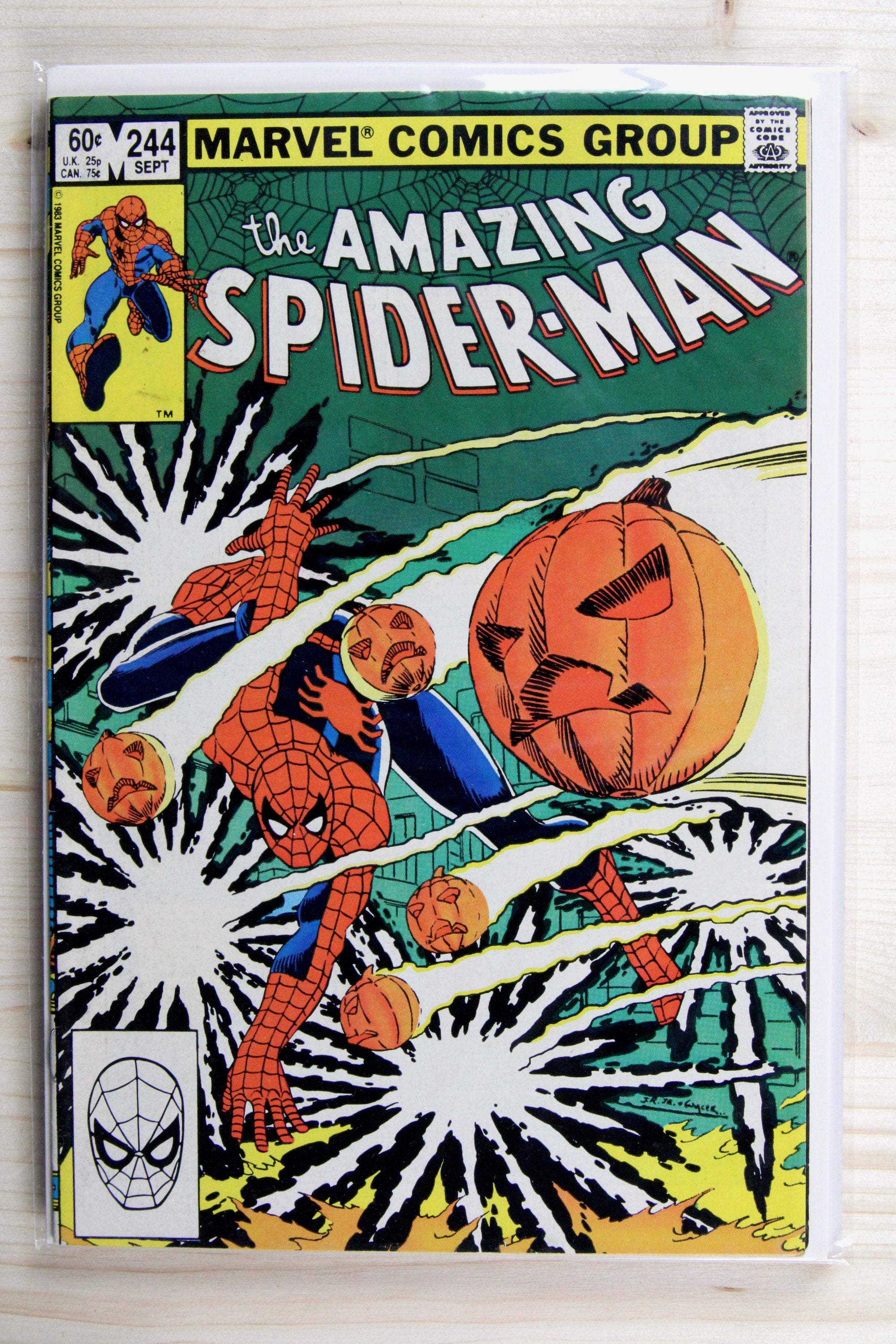 The Amazing Spider-Man #244 – Marvel (1983) 9.4 NM Klaus Janson