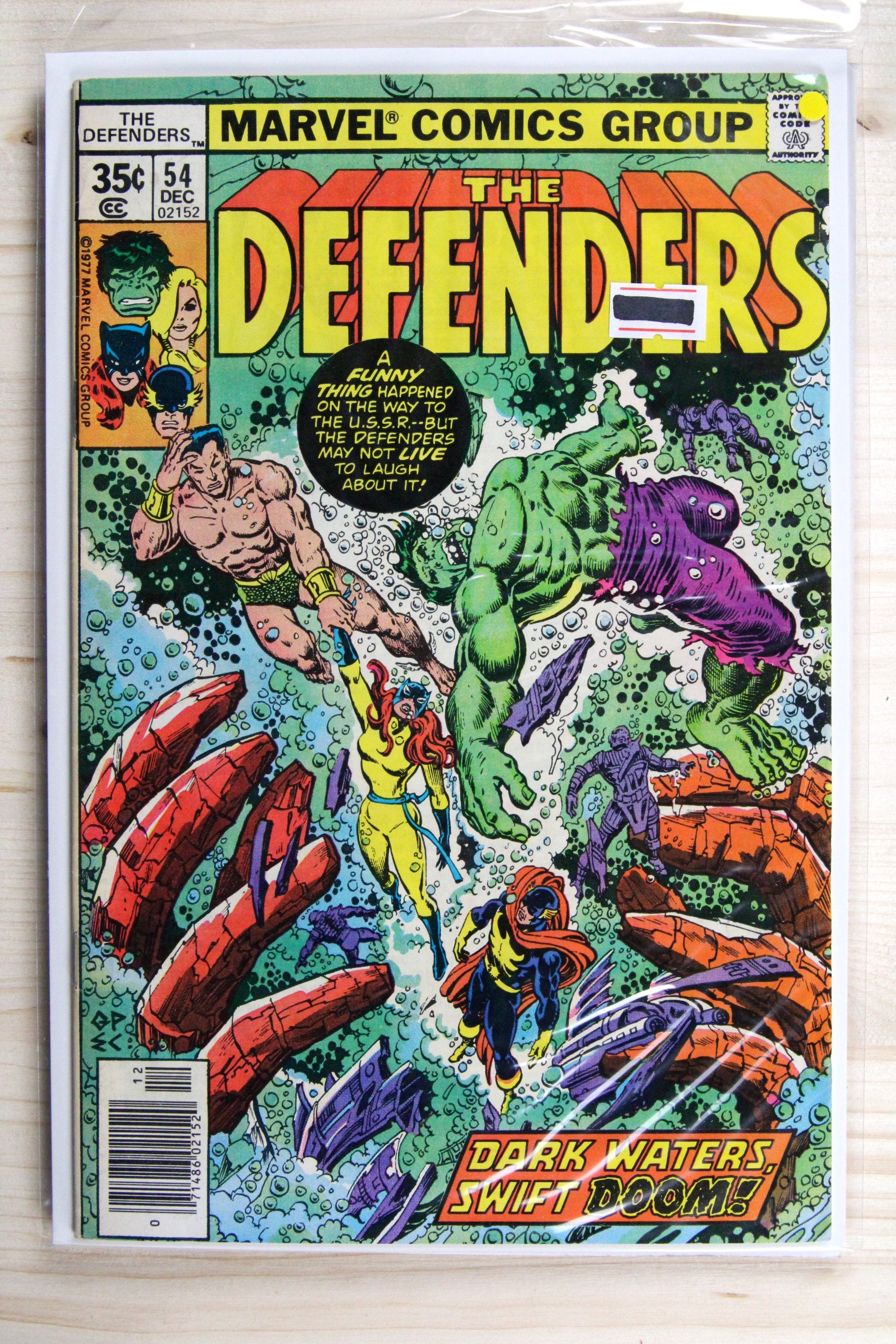 The Defenders #54 – Marvel (1977) 7.5 VF-