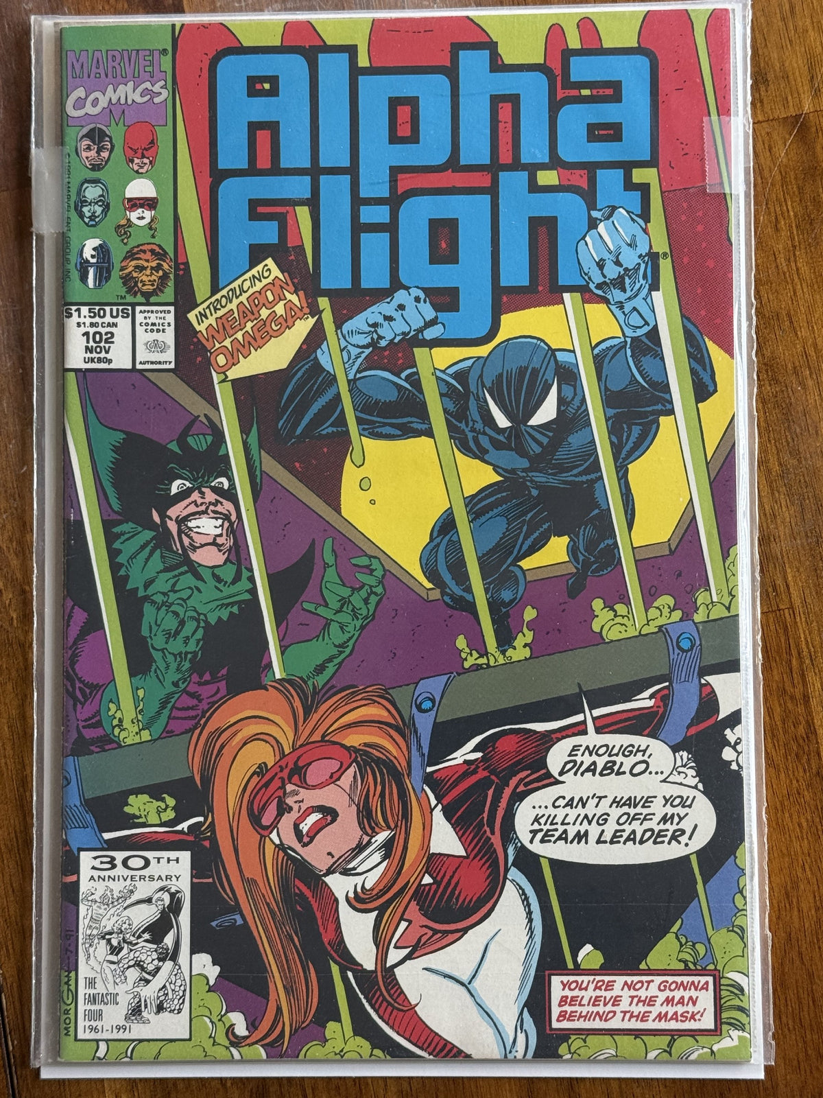Alpha Flight #102 – Marvel (1991) 9.0 VF/NM