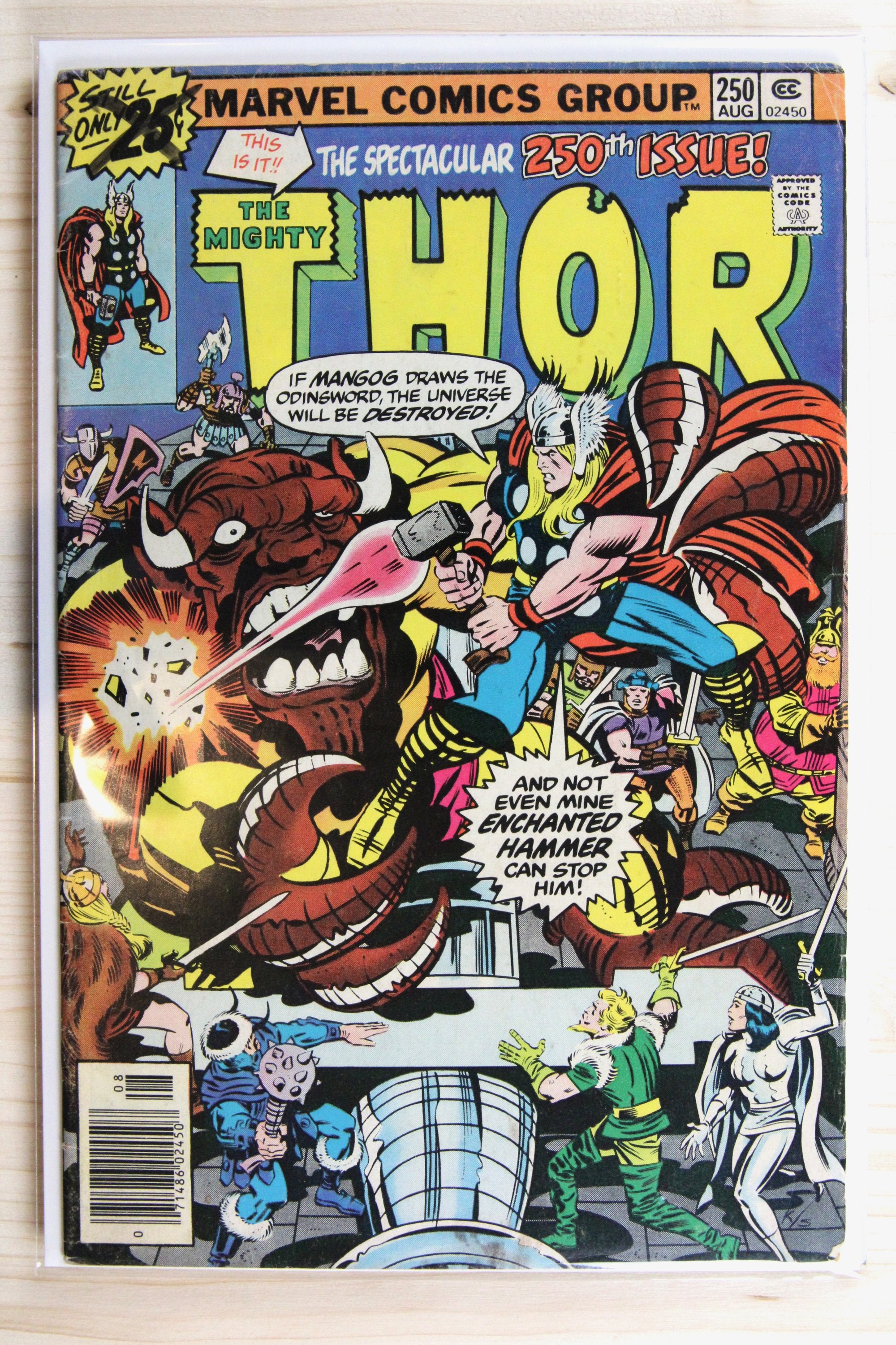 Thor #250 – Marvel (1976) 7.0 FN/VF If Asgard Should Perish | Jack Kirby art | Joe Sinnott