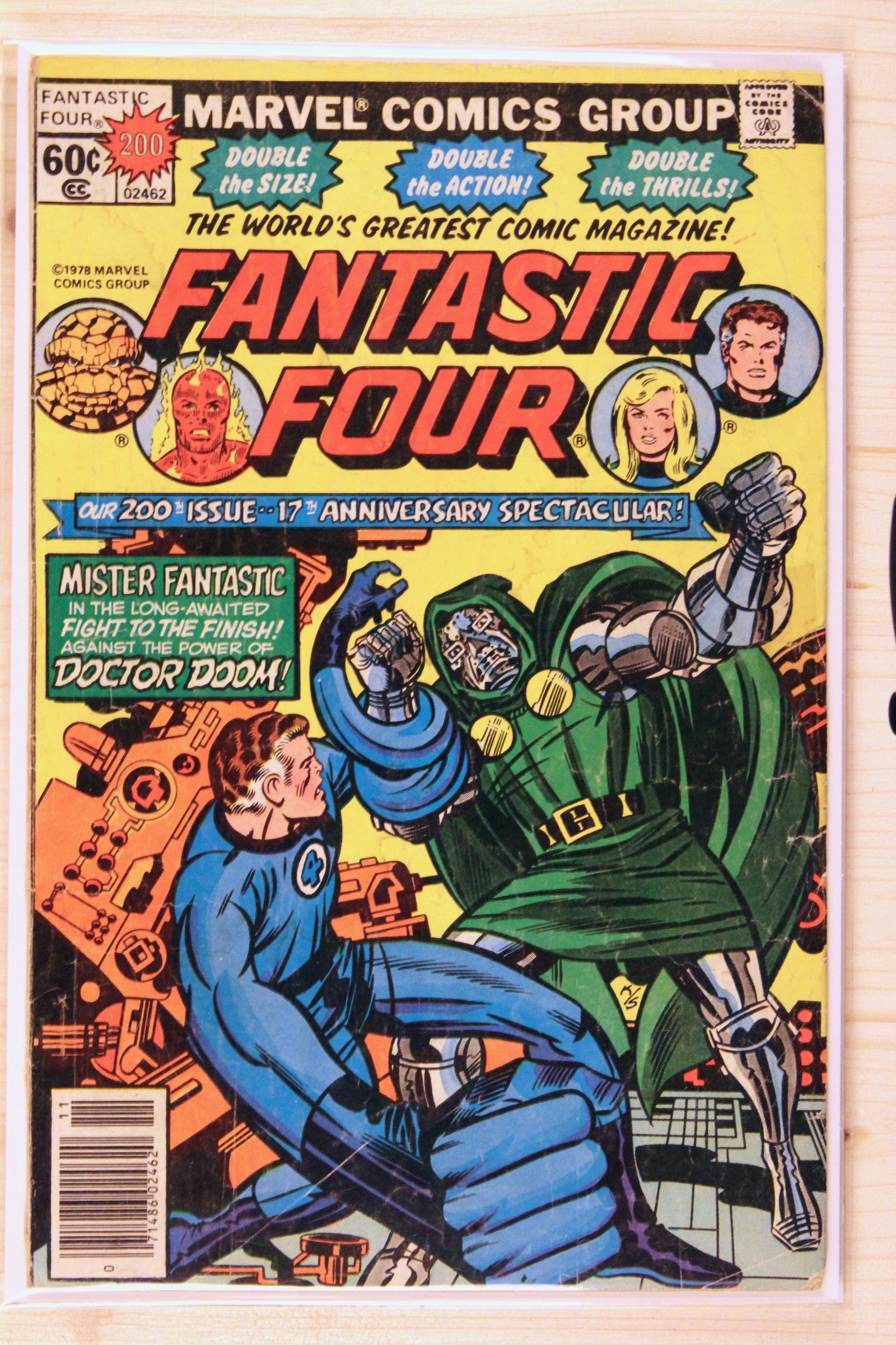 Fantastic Four #200 – Marvel (1978) 5.5 FN- Joe Sinnott | Newsstand Edition