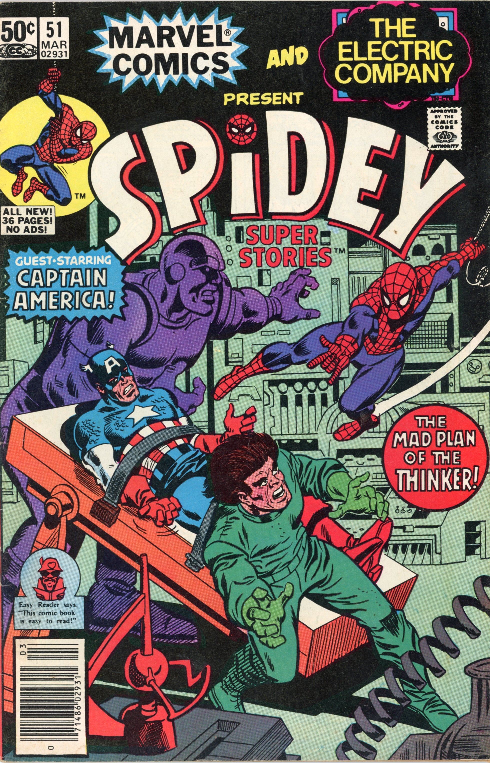 Spidey Super Stories #51 – Marvel (1981) FN- Newsstand