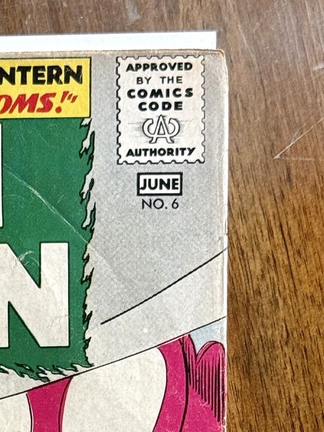 Green Lantern #6 – DC Comics (1961) 3.0 GD/VG