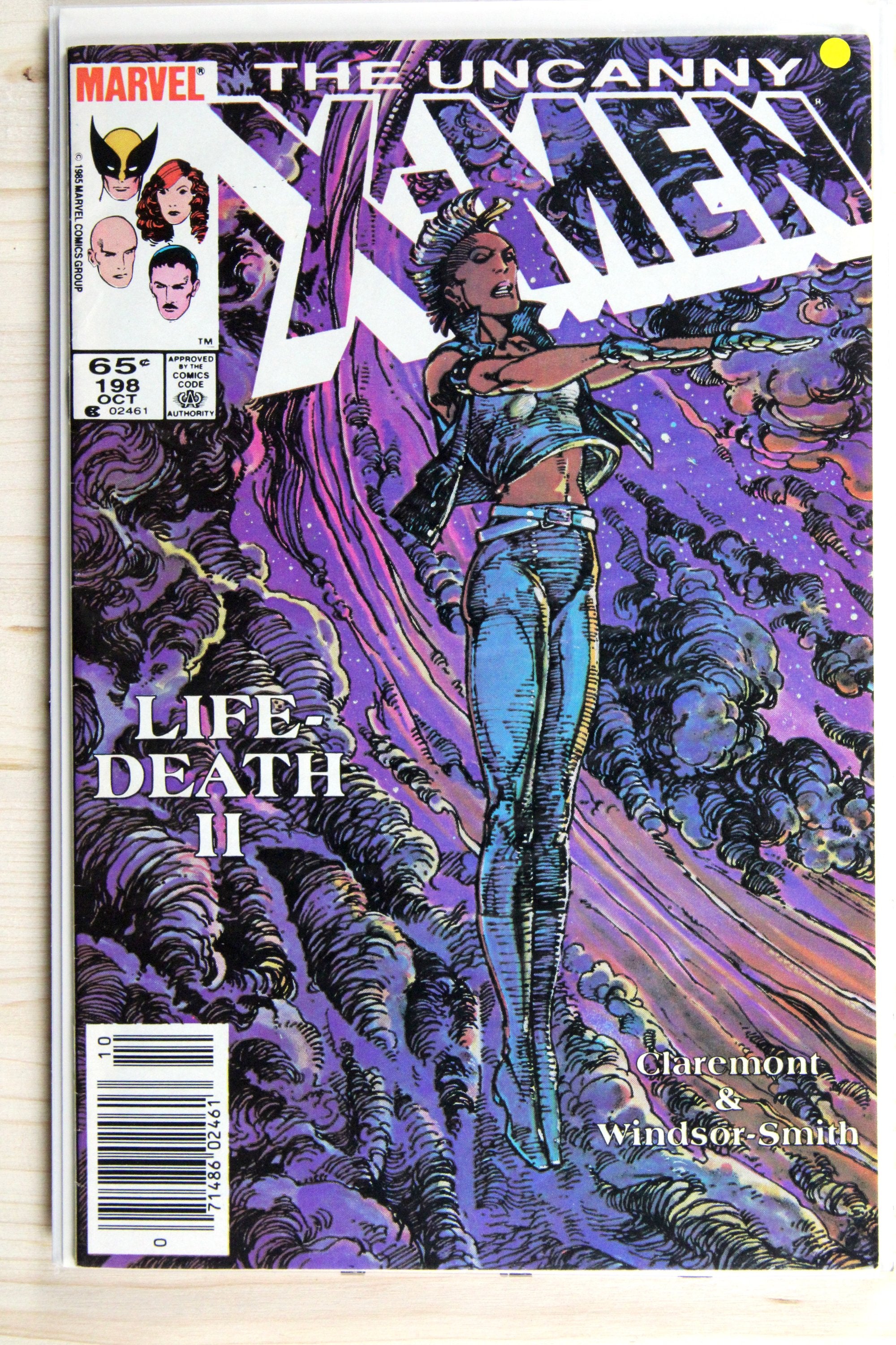 The Uncanny X-Men #198 – Marvel (1985) 9.0 VF/NM Chris Claremont story | Newsstand
