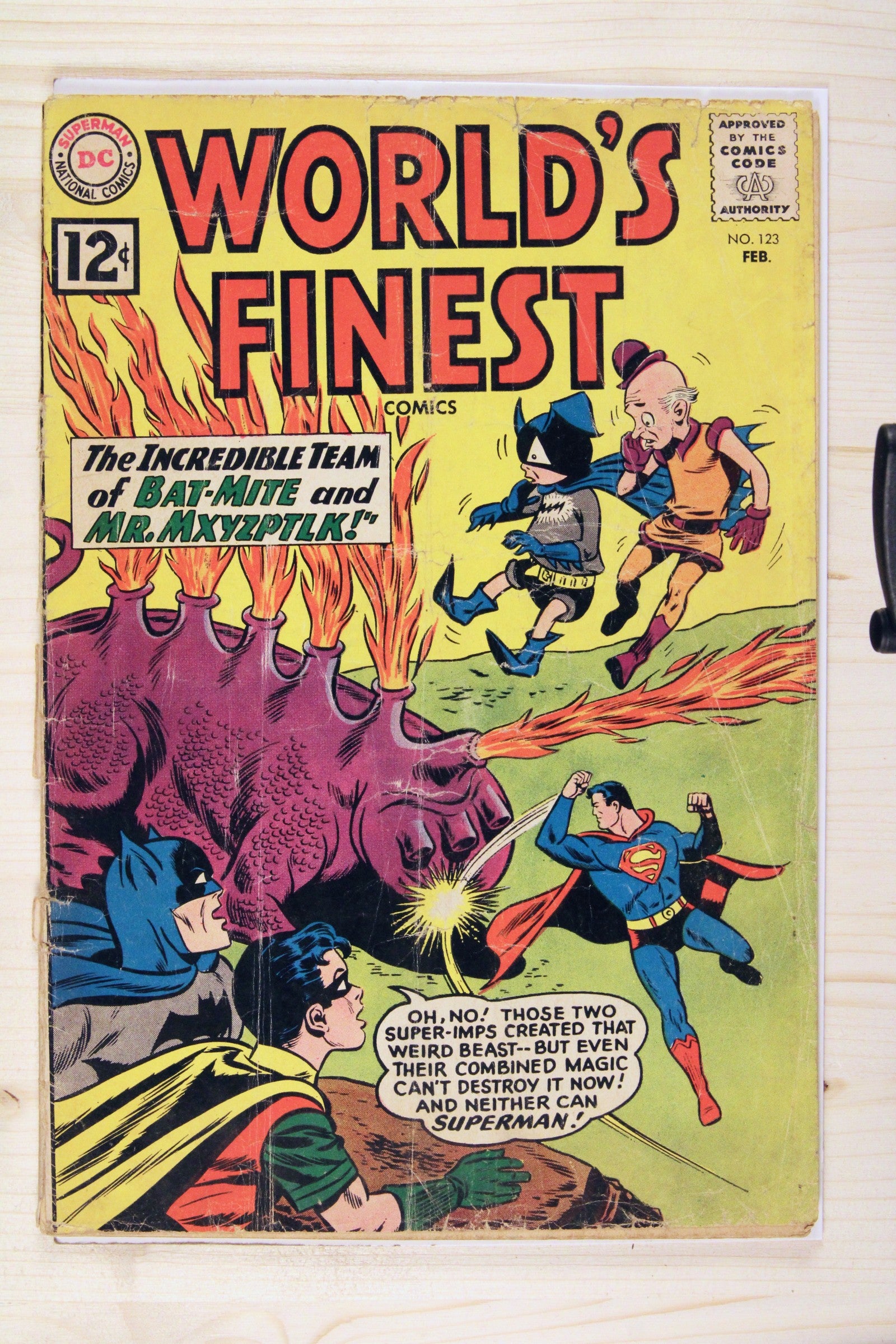 World's Finest Comics #123 – DC (1962) 2.5 GD+