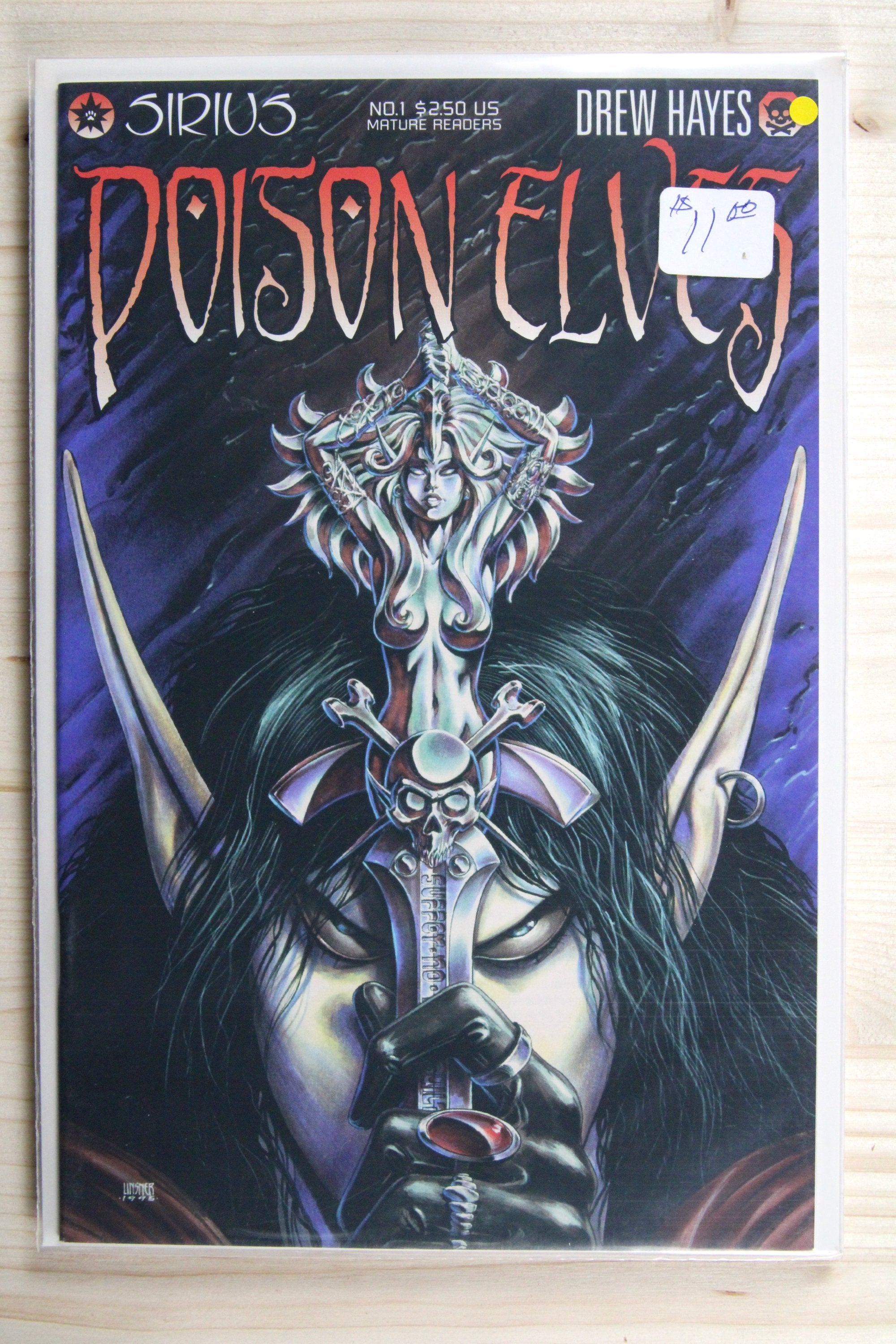 Poison Elves #1 – Sirius Entertainment (1995) 9.2 NM- Sanctuary Book 1: Deathmonks