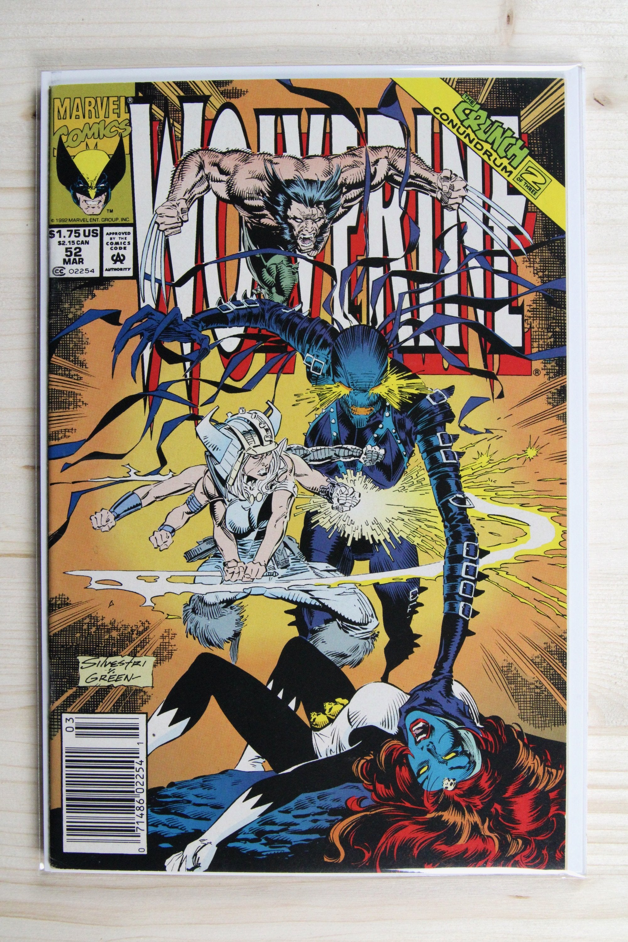 Wolverine #52 – Marvel (1992) 9.0 VF/NM Newsstand