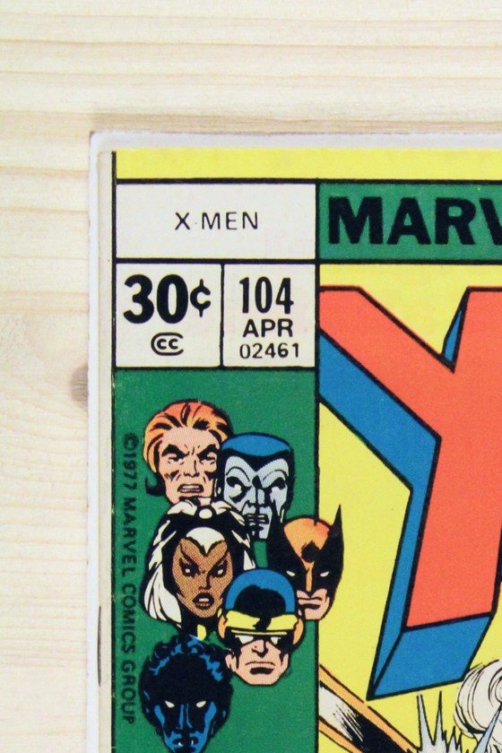 The X-Men #104 – Marvel (1977) 8.0 VF Phoenix Saga | Chris Claremont story | Stan Lee | Newsstand Edition