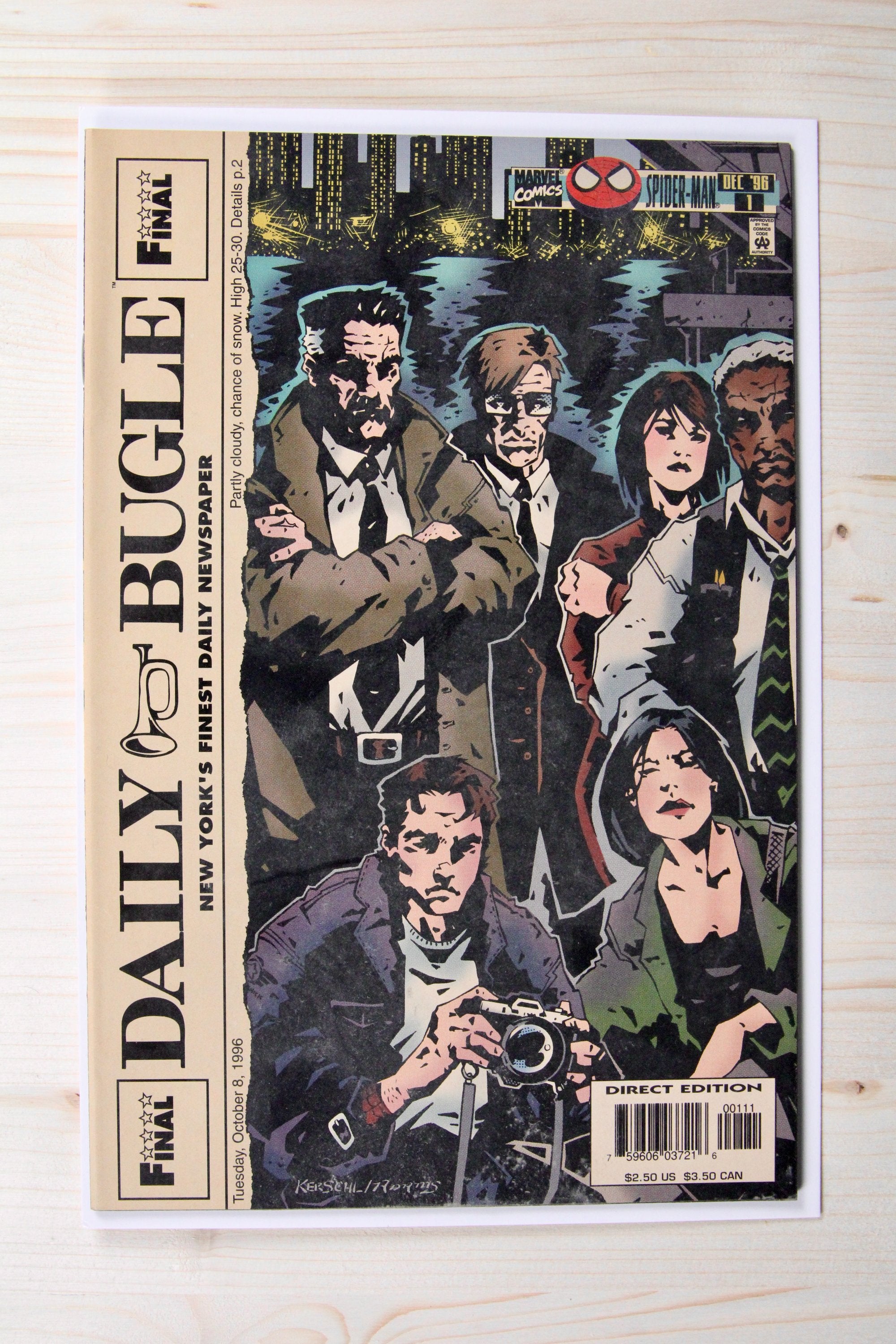Daily Bugle #1 – Marvel (1996) 9.2 NM- Stan Lee | Direct Edition