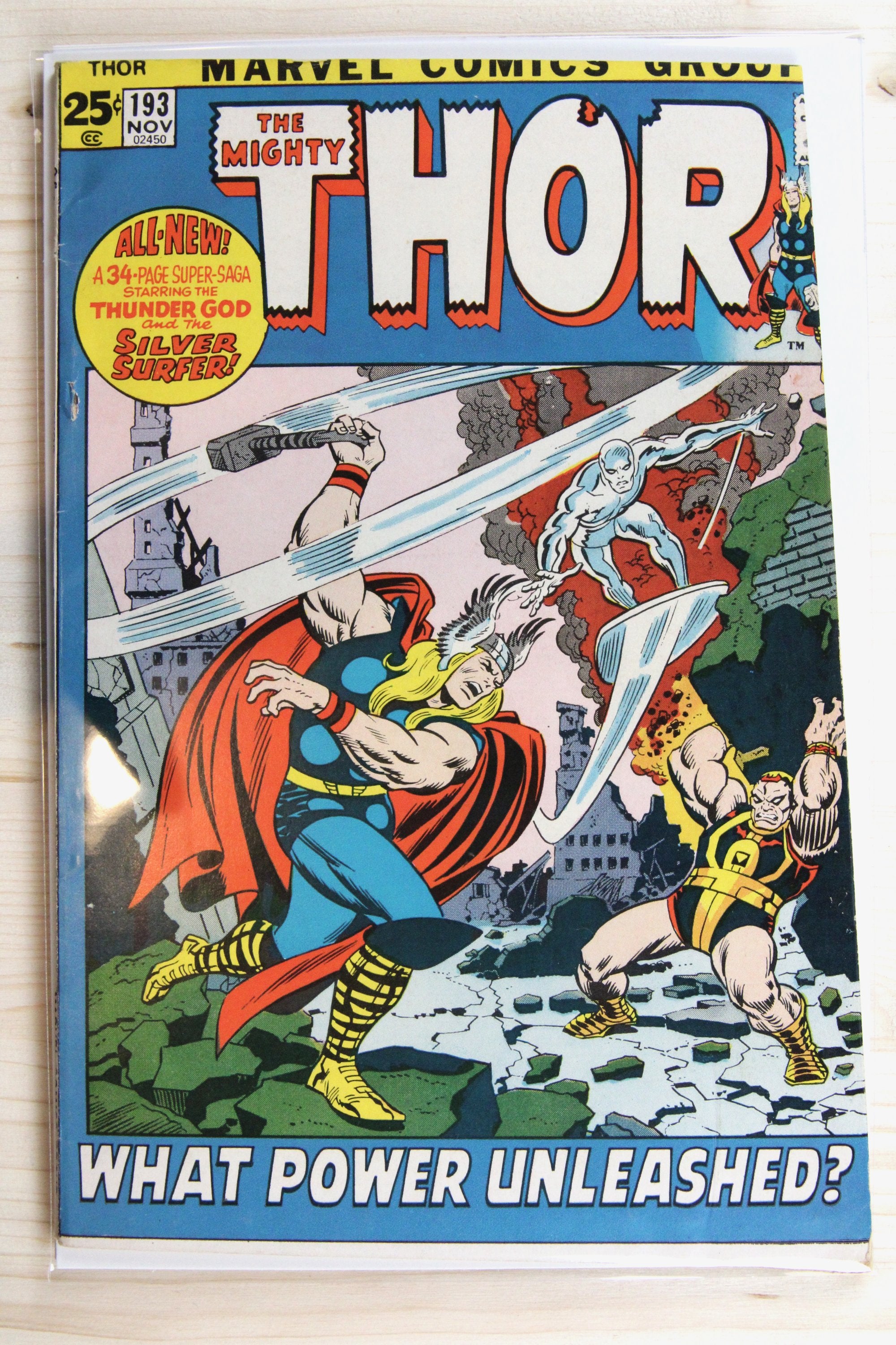 Thor #193 – Marvel (1971) 2.0 GD Stan Lee