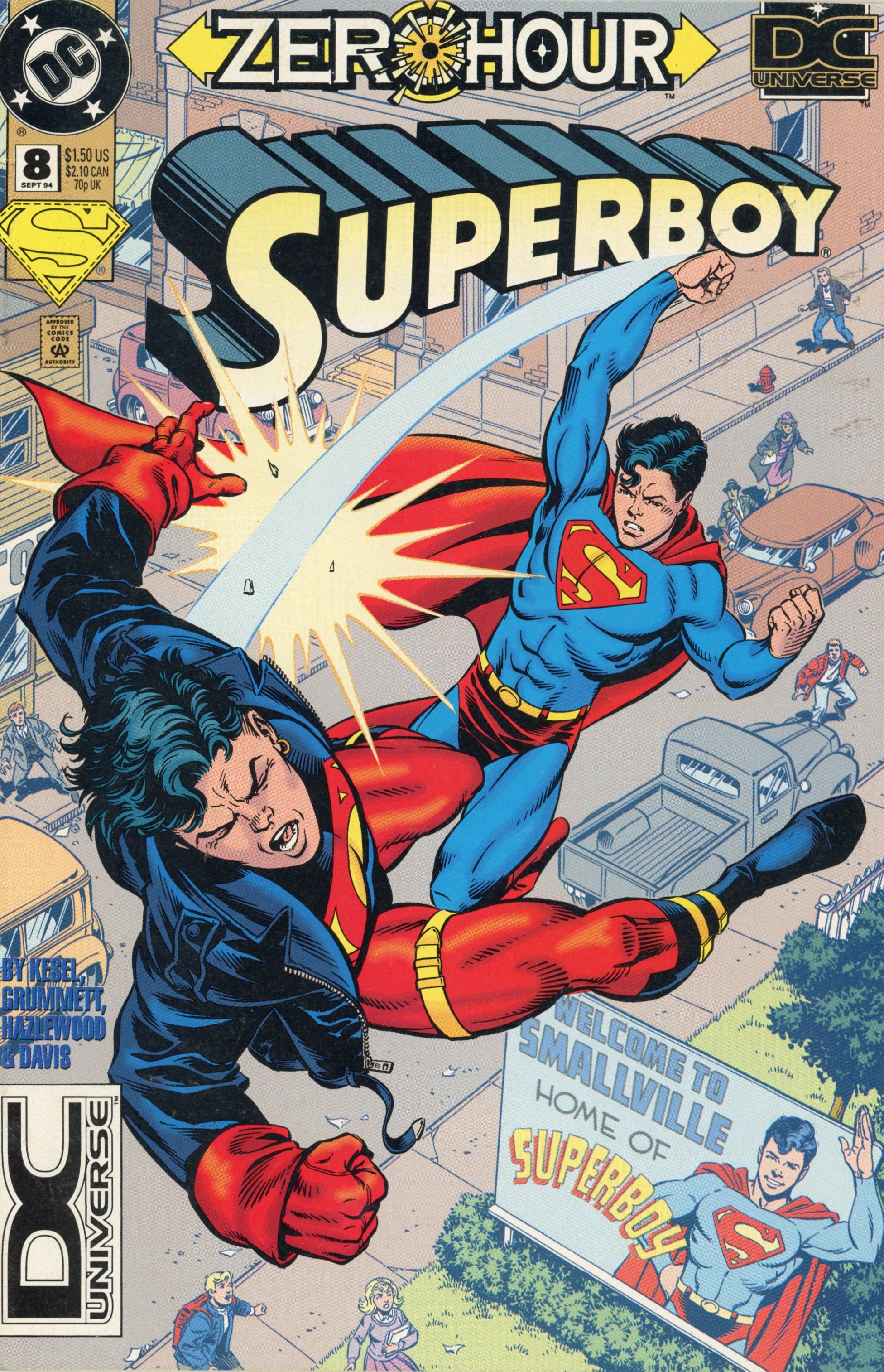 Superboy #8 – DC Comics (1994) DC Universe Variant NM