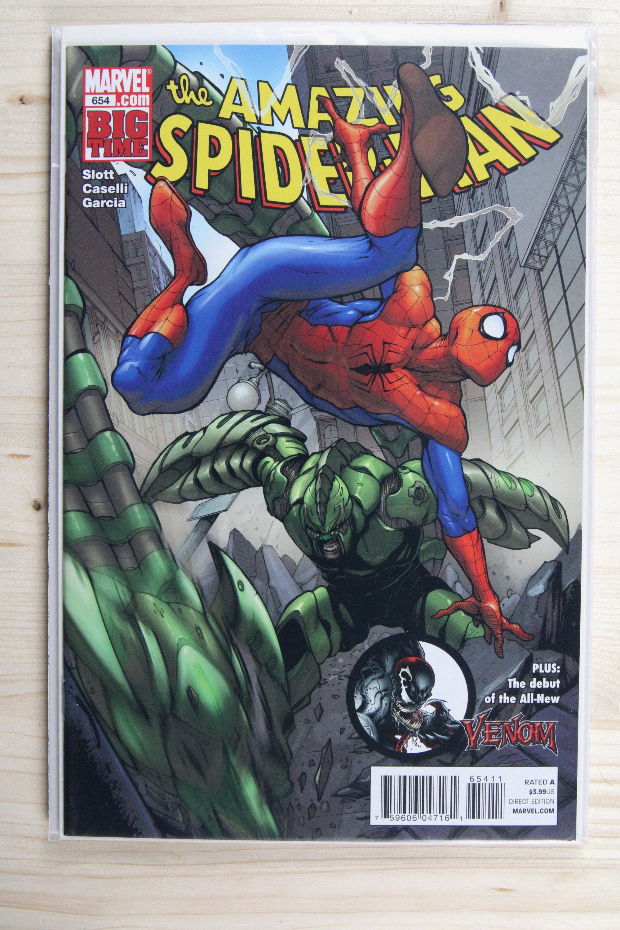 The Amazing Spider-Man #654 – Marvel (2011) 9.4 NM Big Time
