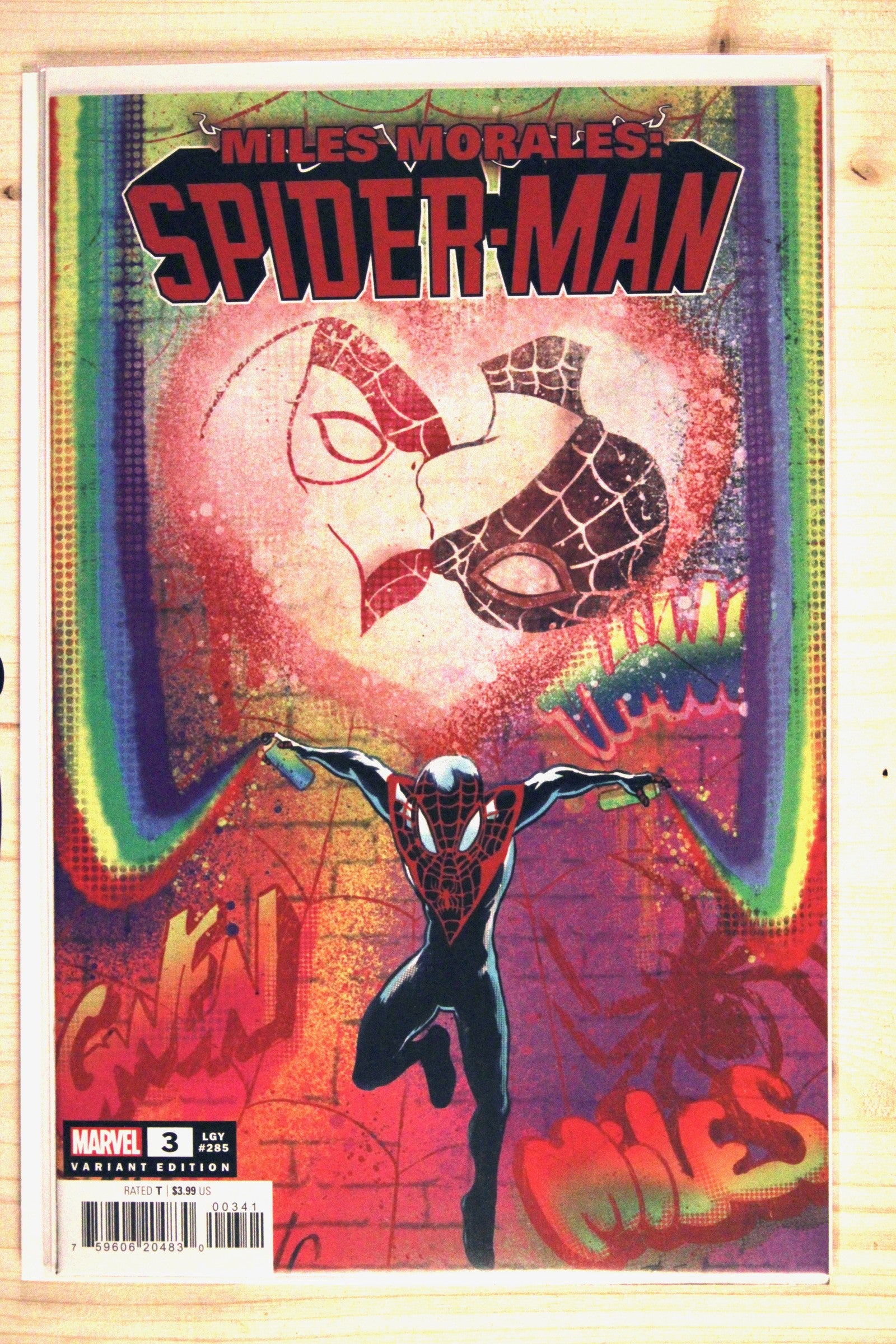 Miles Morales: Spider-Man #3 – Marvel (2023) 9.6 NM+ Graffiti Variant