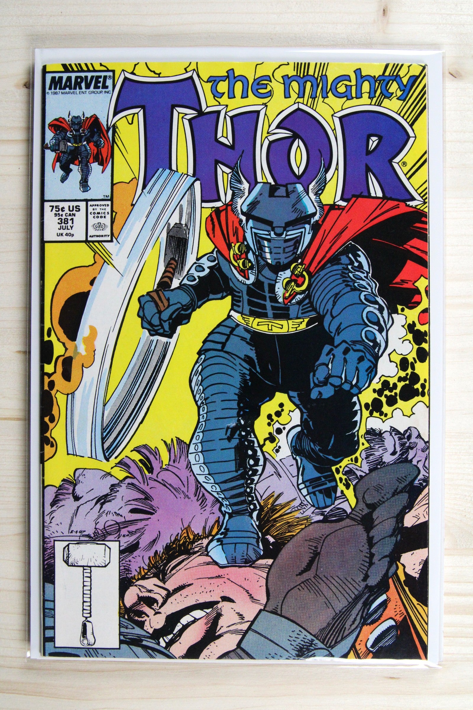 Thor #381 – Marvel (1987) 9.0 VF/NM Joe Sinnott