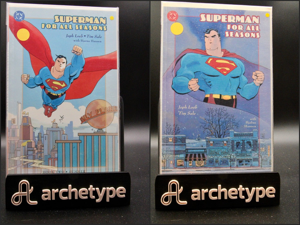 Superman For All Seasons #1-2 – DC (1998) (2 Issues) NM- Avg Set