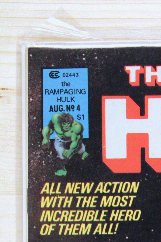Rampaging Hulk #4 – Marvel (1977) 9.4 NM Newsstand Edition