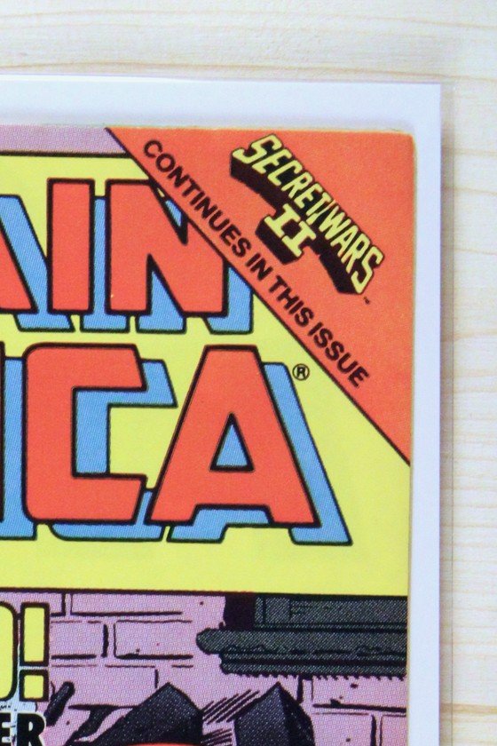 Captain America #308 – Marvel (1985) 8.0 VF "Marvel Super Heroes" Secret Wars II | John Byrne cover