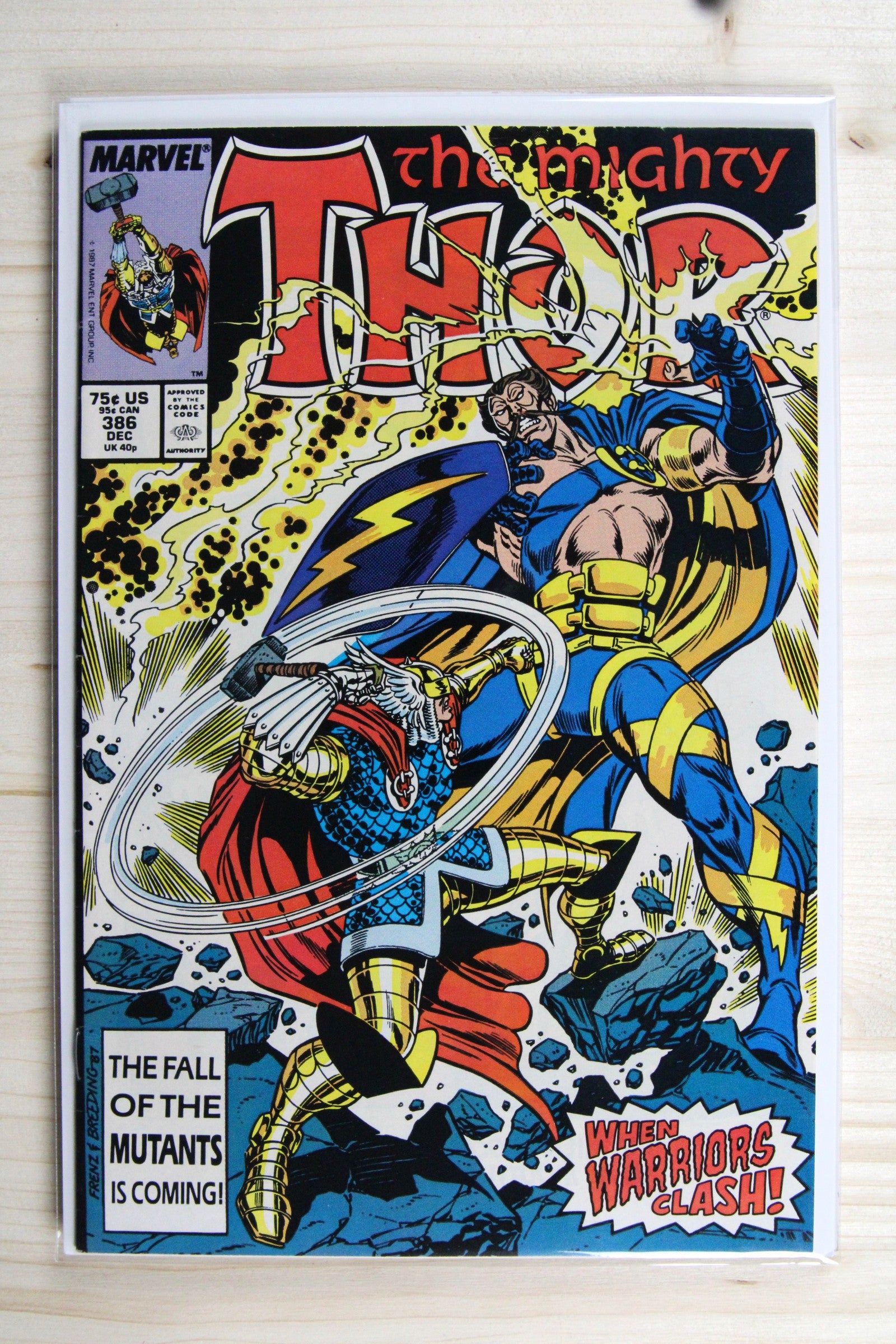 Thor #386 – Marvel (1987) 9.0 VF/NM War of the Gods