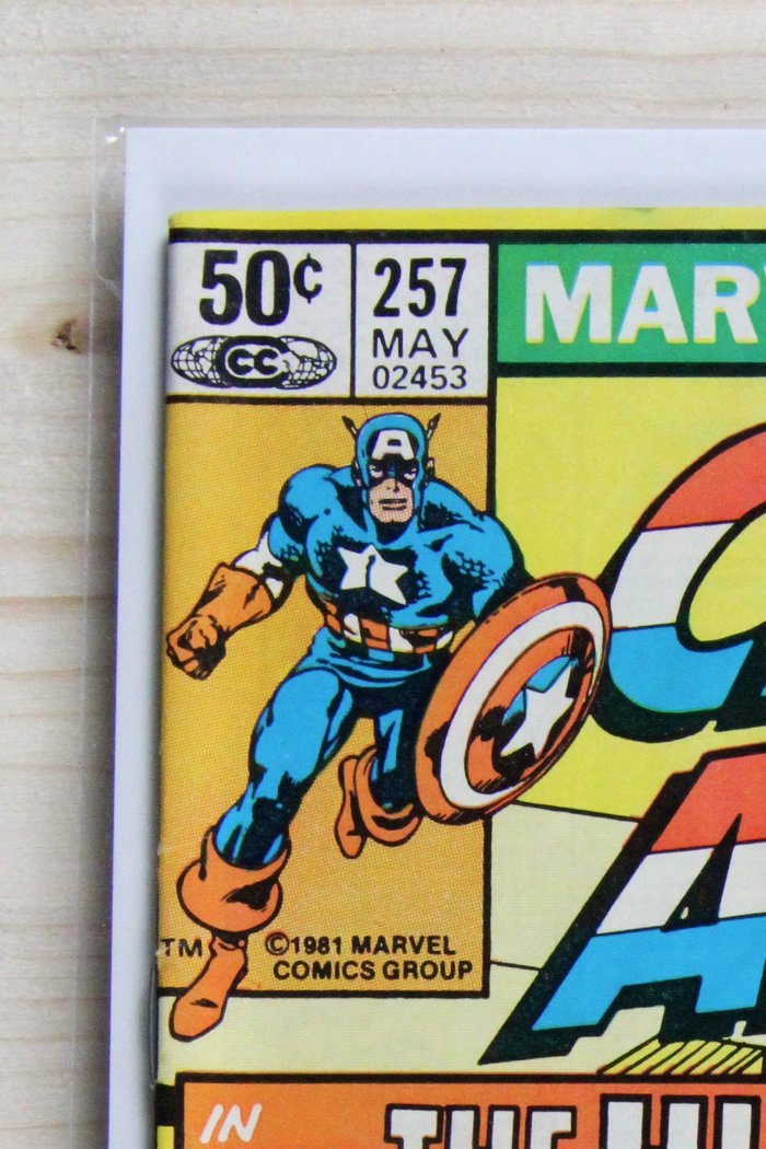 Captain America #257 – Marvel (1981) 8.5 VF+ Newsstand