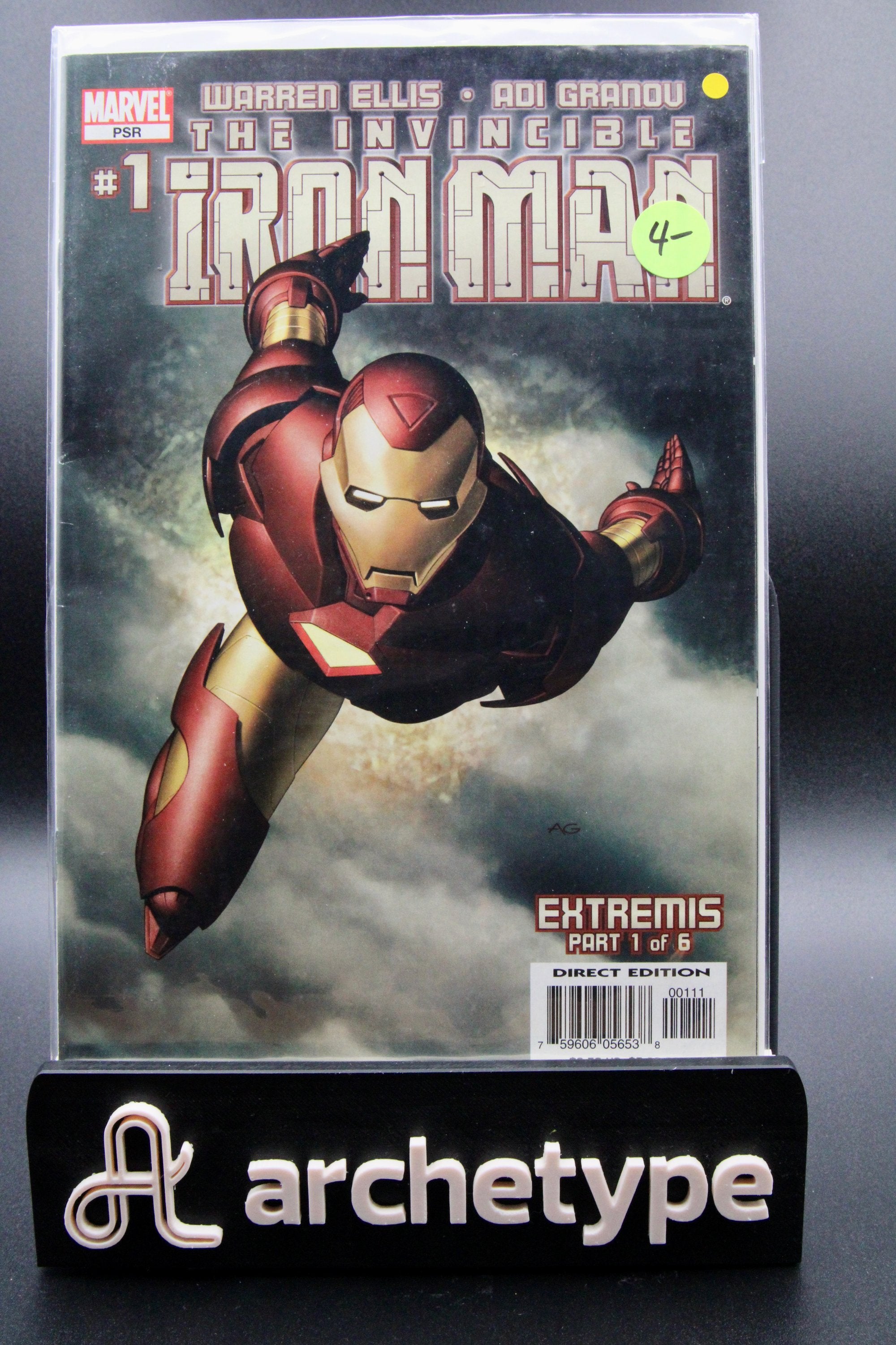 Invincible Iron Man #1 – Marvel (2008) "Invincible Iron Man" The Five Nightmares | Direct Edition