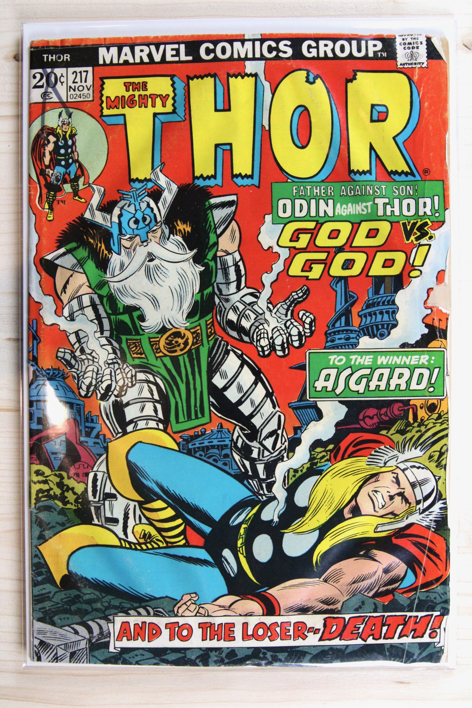 Thor #217 – Marvel (1973) 6.0 FN