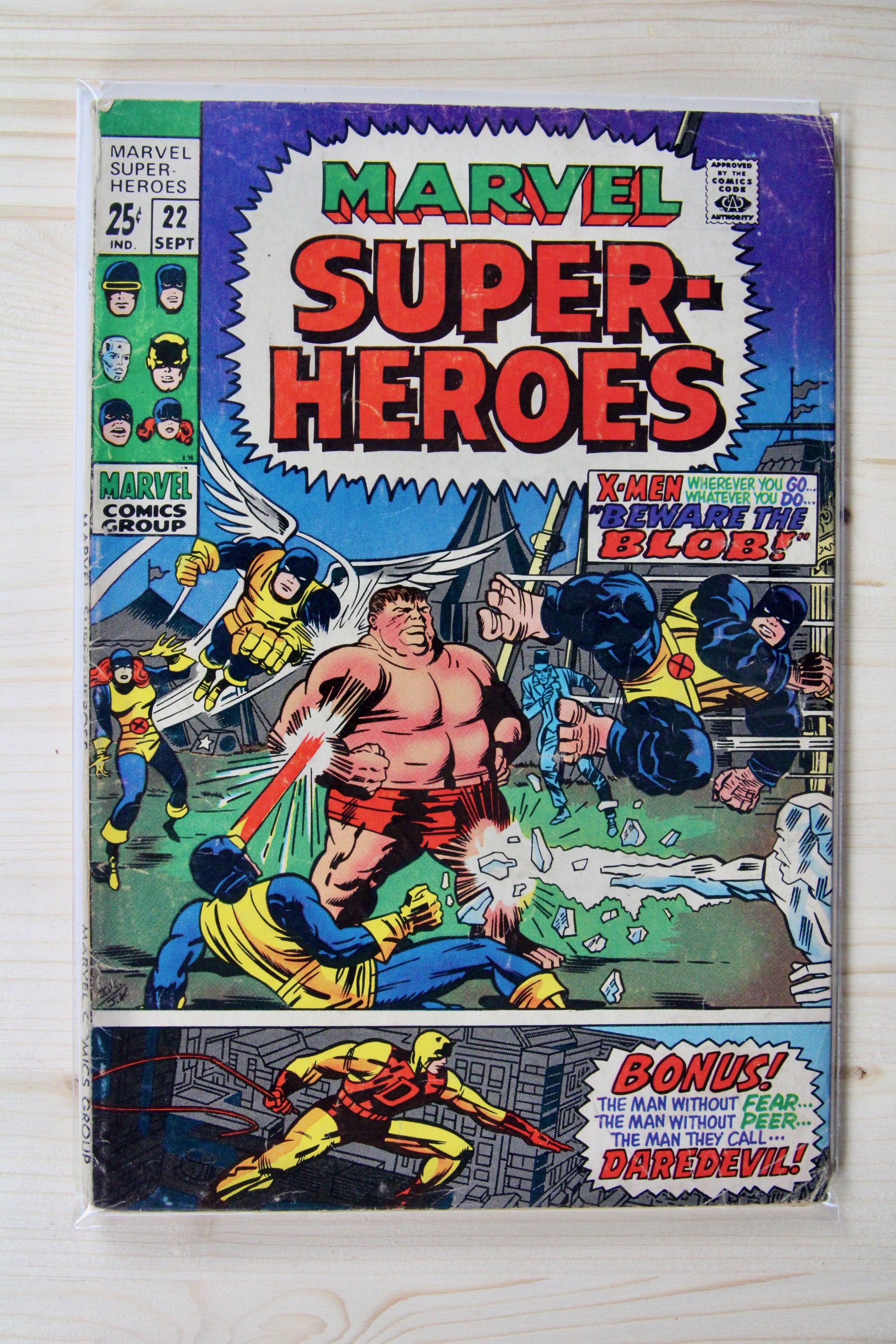 Marvel Super-Heroes #22 – Marvel (1969) 5.0 VG/FN