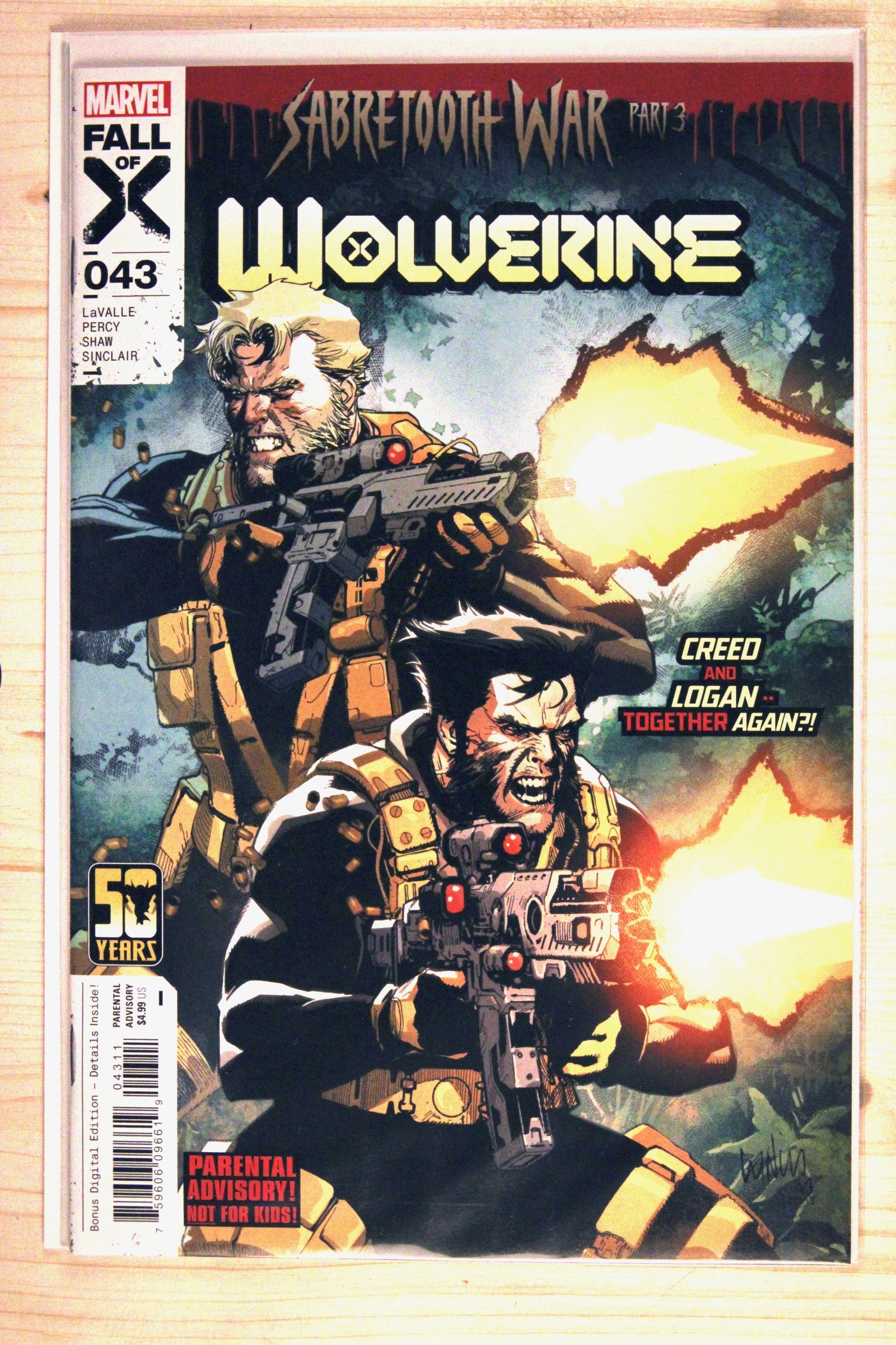 Wolverine #43 – Marvel (2024) 9.6 NM+