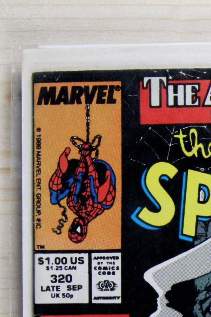 The Amazing Spider-Man #320 – Marvel (1989) 9.4 NM The Assassin Nation Plot | Todd McFarlane art