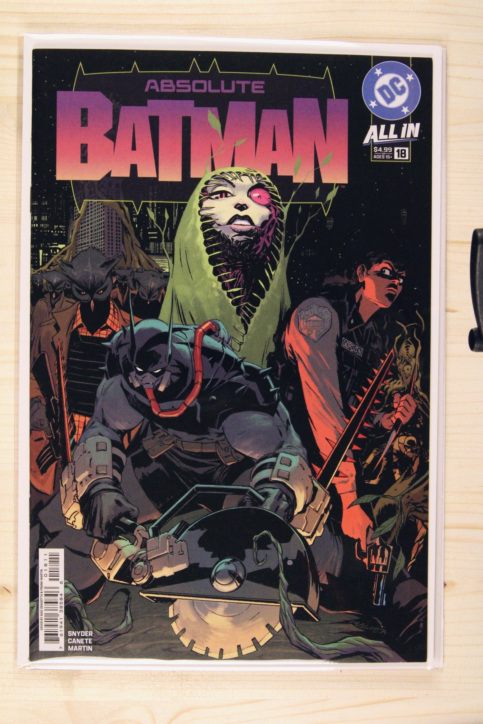 Absolute Batman #18 – DC (2026) 9.6 NM+ Dragotta