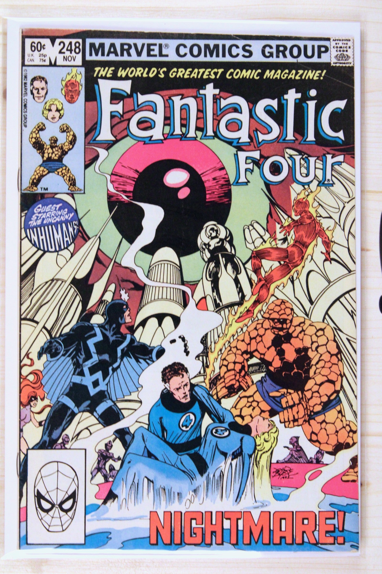 Fantastic Four #248 – Marvel (1982) 7.5 VF- John Byrne story