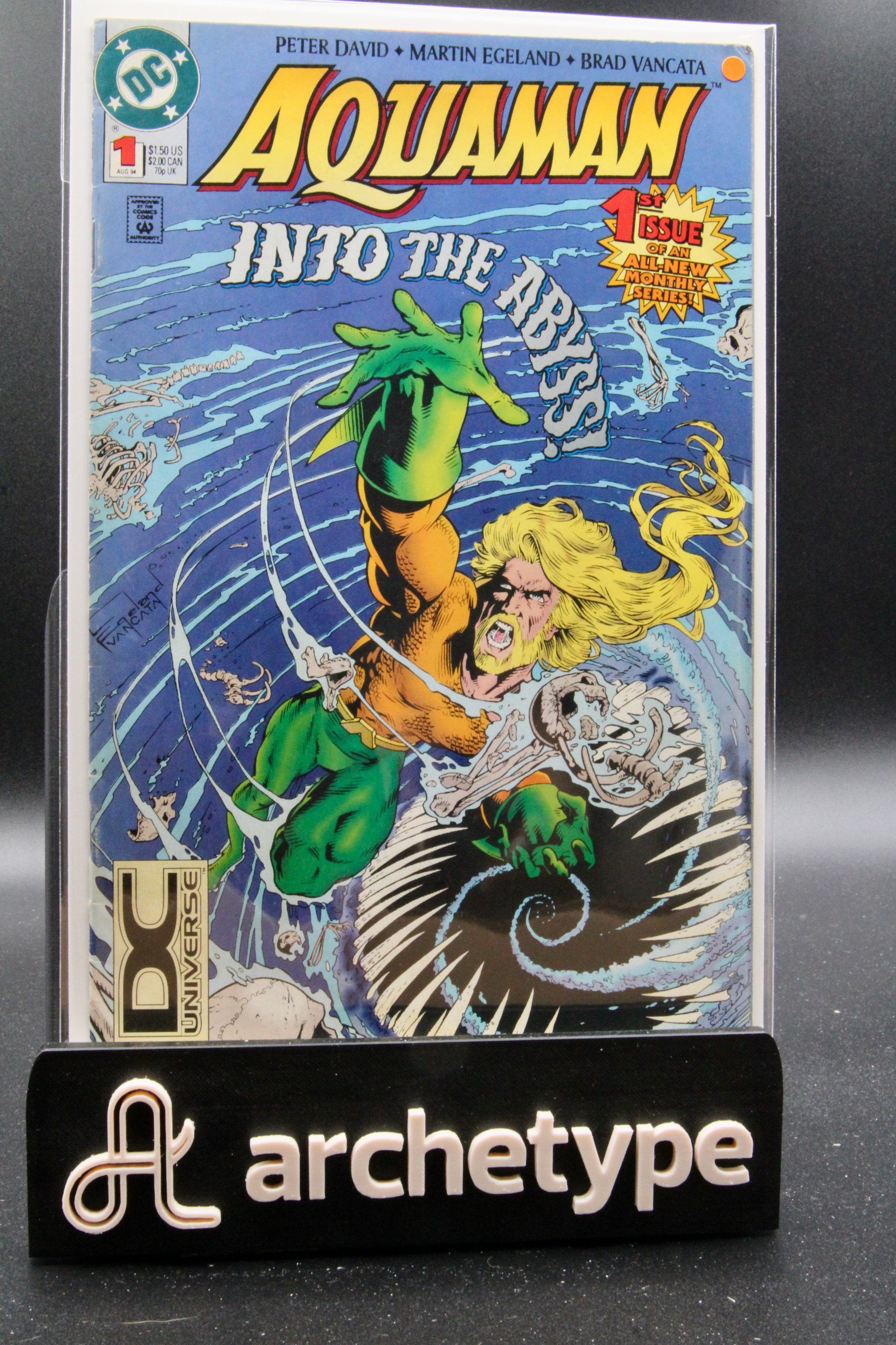 Aquaman #1 – DC (1991) 8.5 VF+ DC Universe Variant