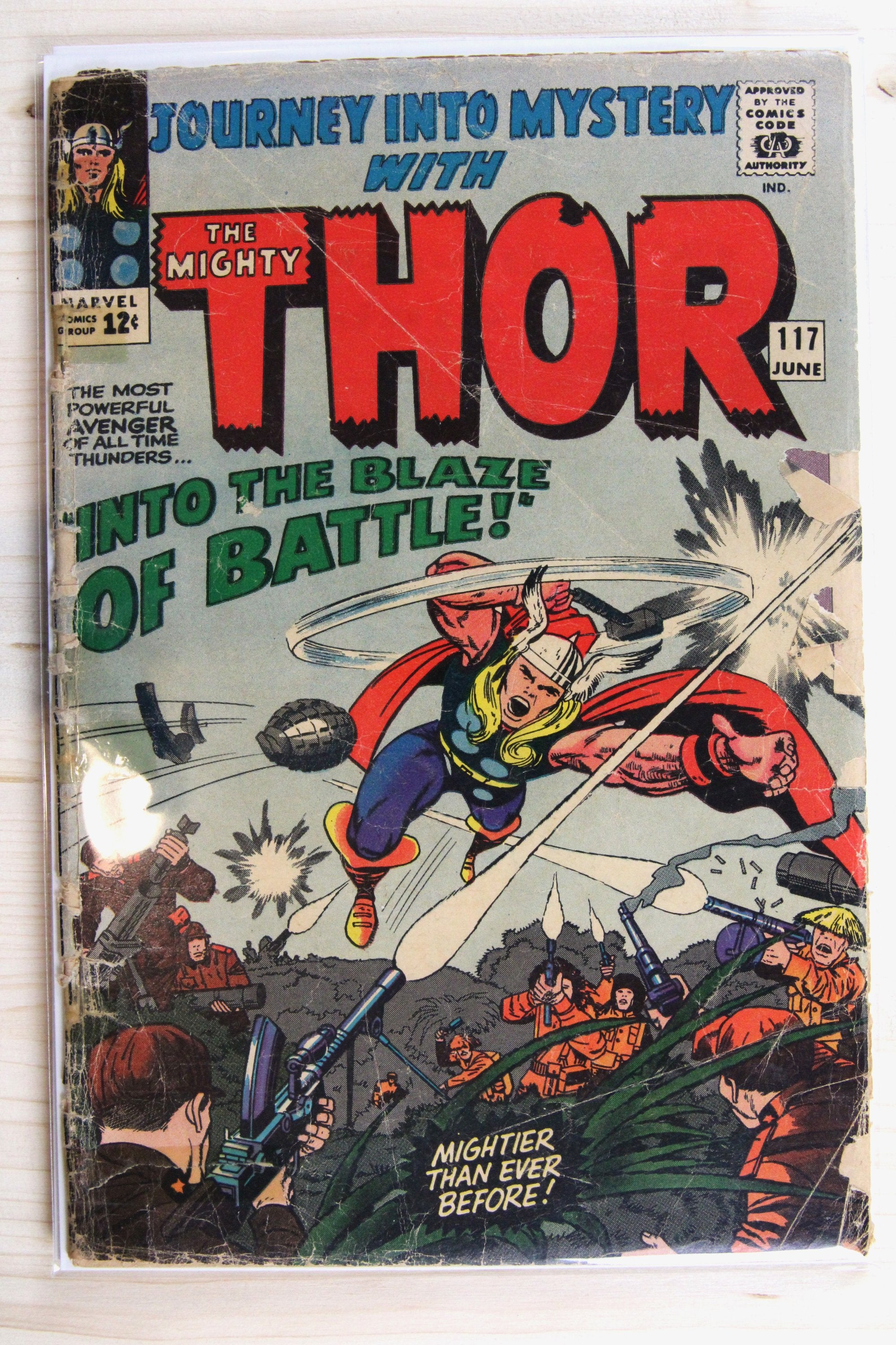 Journey into Mystery #117 – Marvel (1965) 2.0 GD Jack Kirby art | Stan Lee story