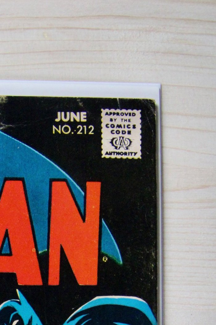Batman #212 – DC (1969) 4.5 VG+