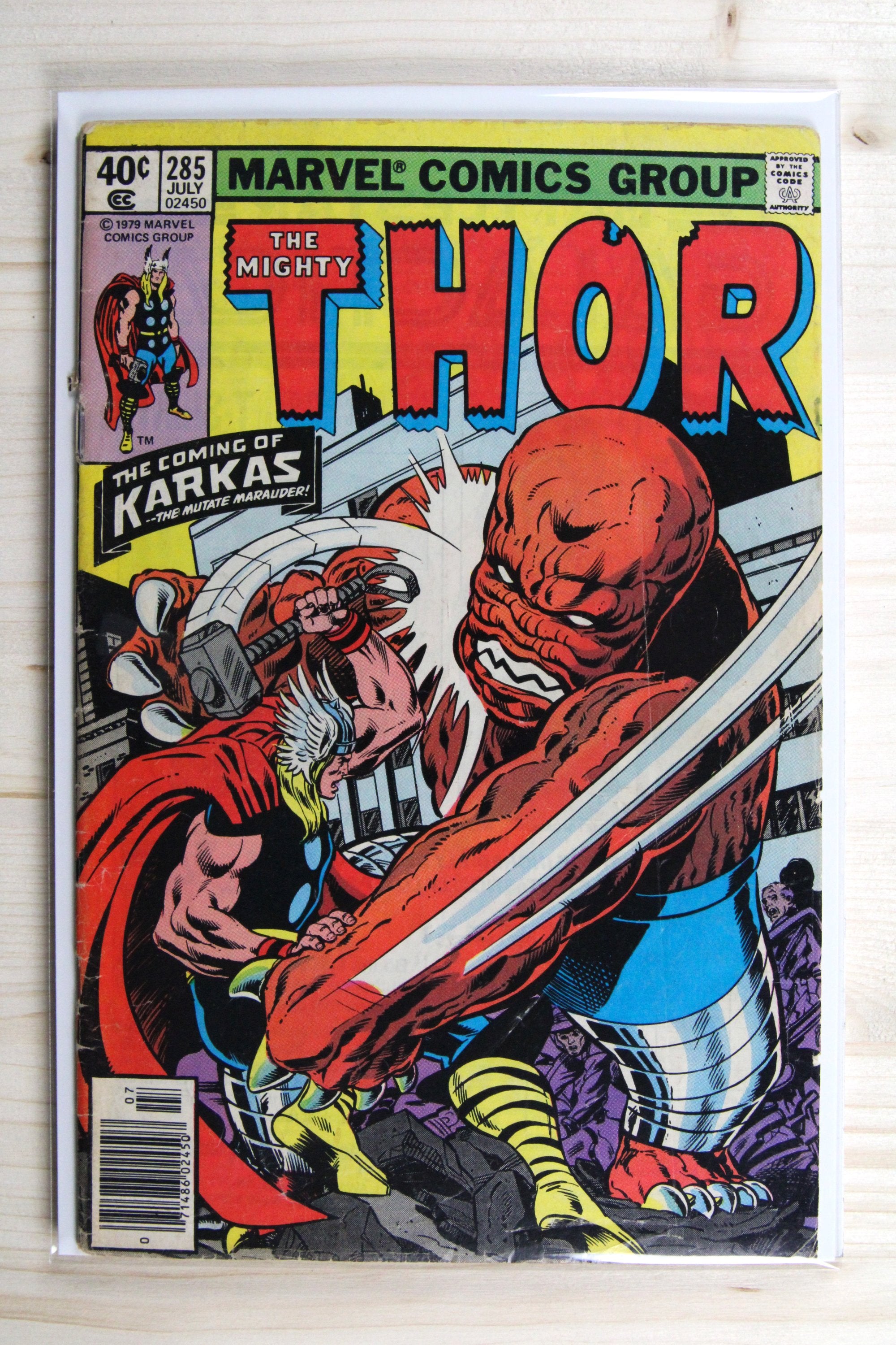 Thor #285 – Marvel (1979) 6.5 FN+ Eternals Saga