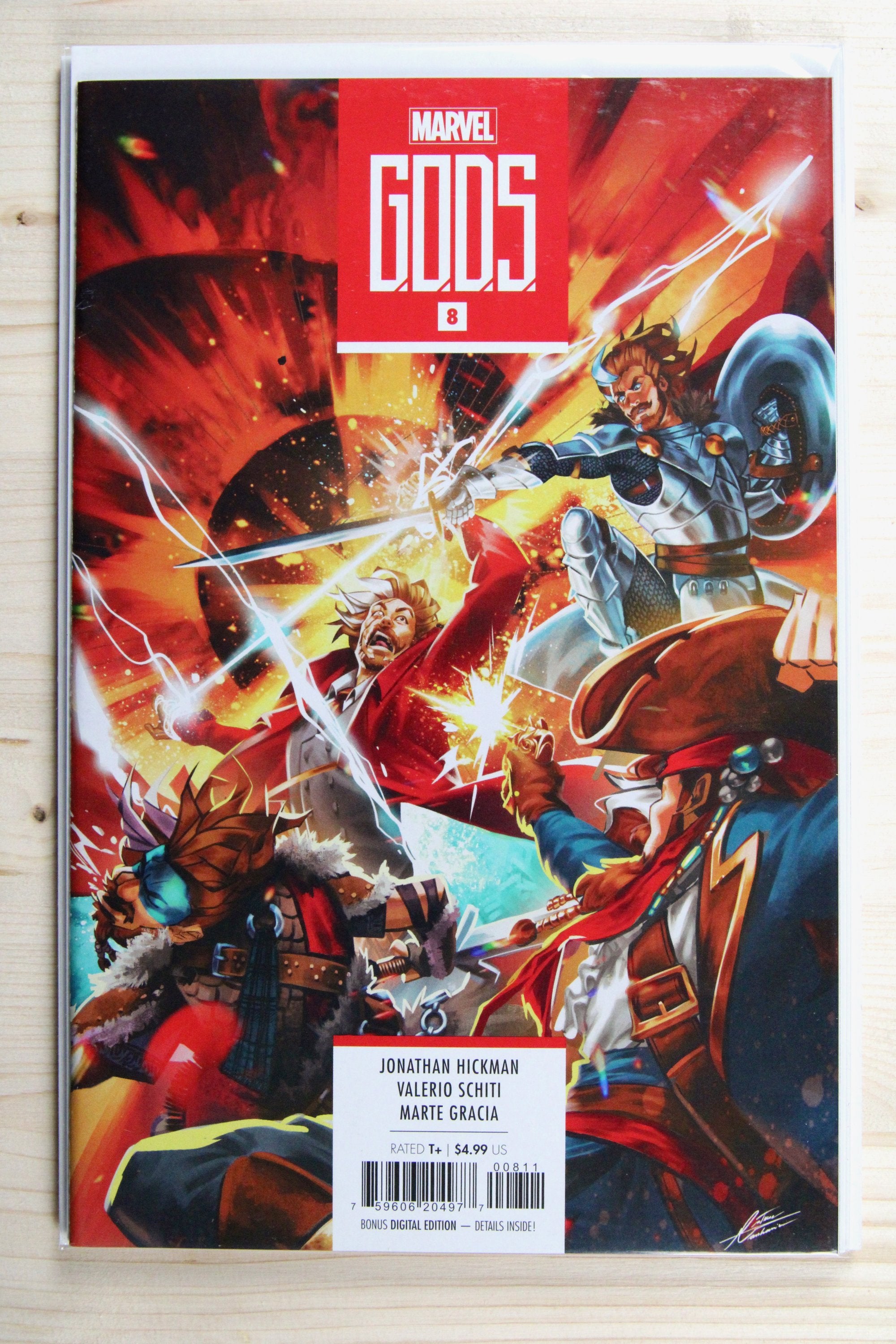 G.O.D.S #8 – Marvel (2024) 9.6 NM+ Jonathan Hickman story