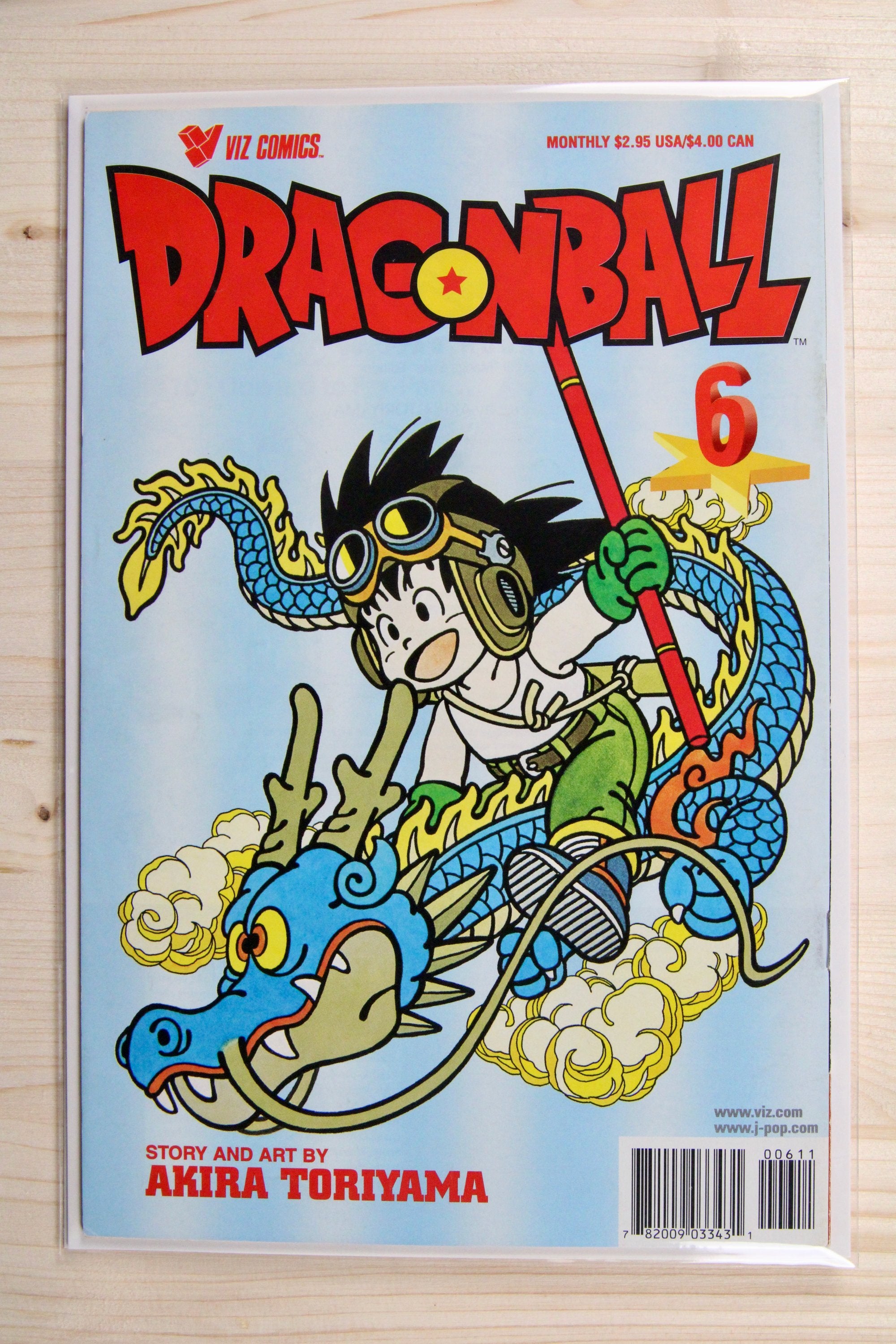 Dragon Ball #6 – Viz (1998) 8.0 VF Red Ribbon Arc