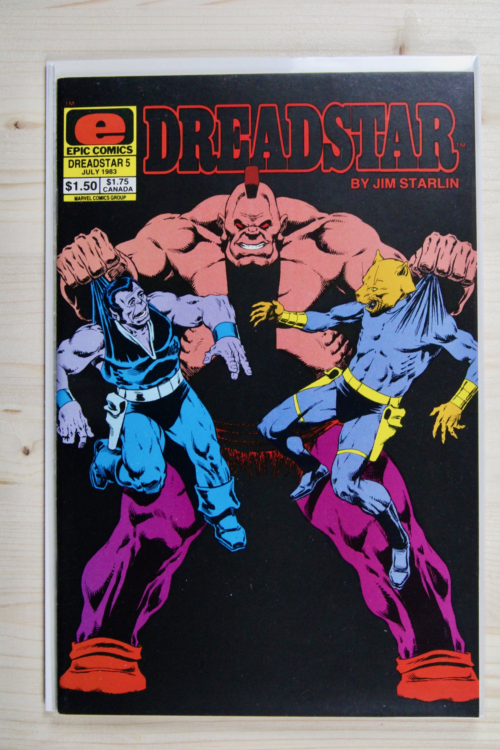 Dreadstar #5 – Epic (1983) 9.6 NM+