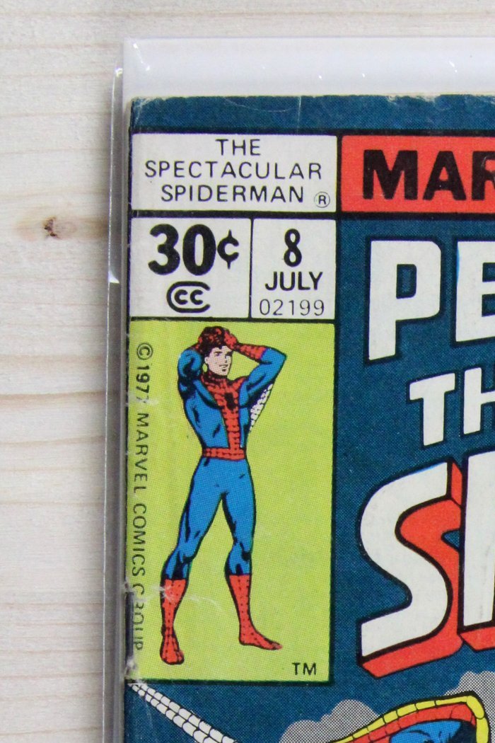The Spectacular Spider-Man #8 – Marvel (1977) 5.0 VG/FN