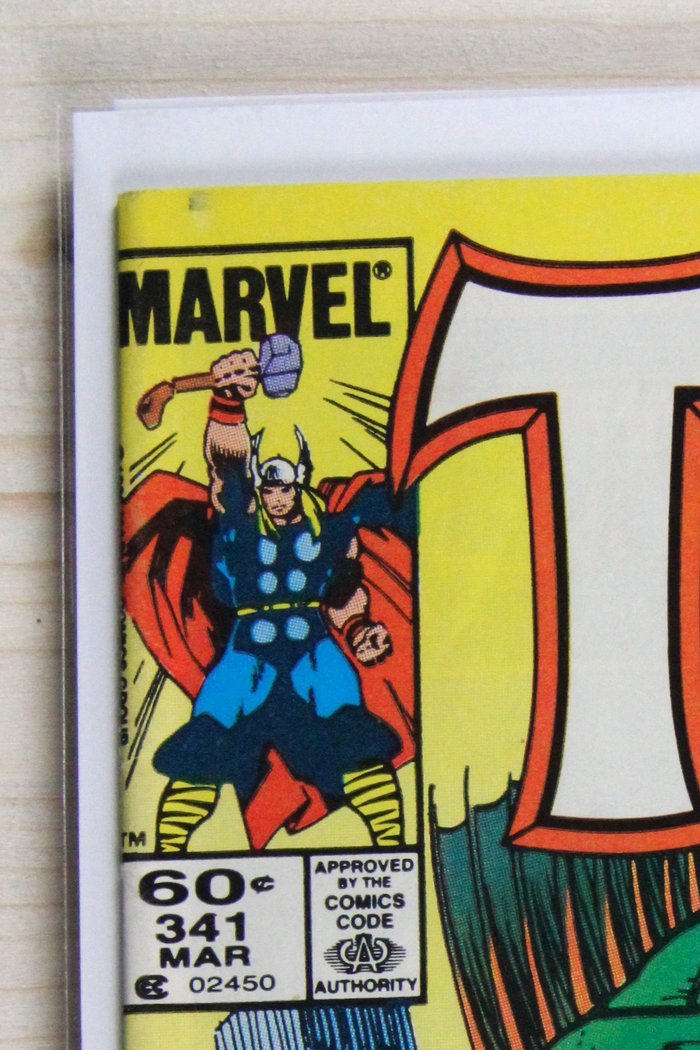 Thor #341 – Marvel (1984) 8.5 VF+ Newsstand