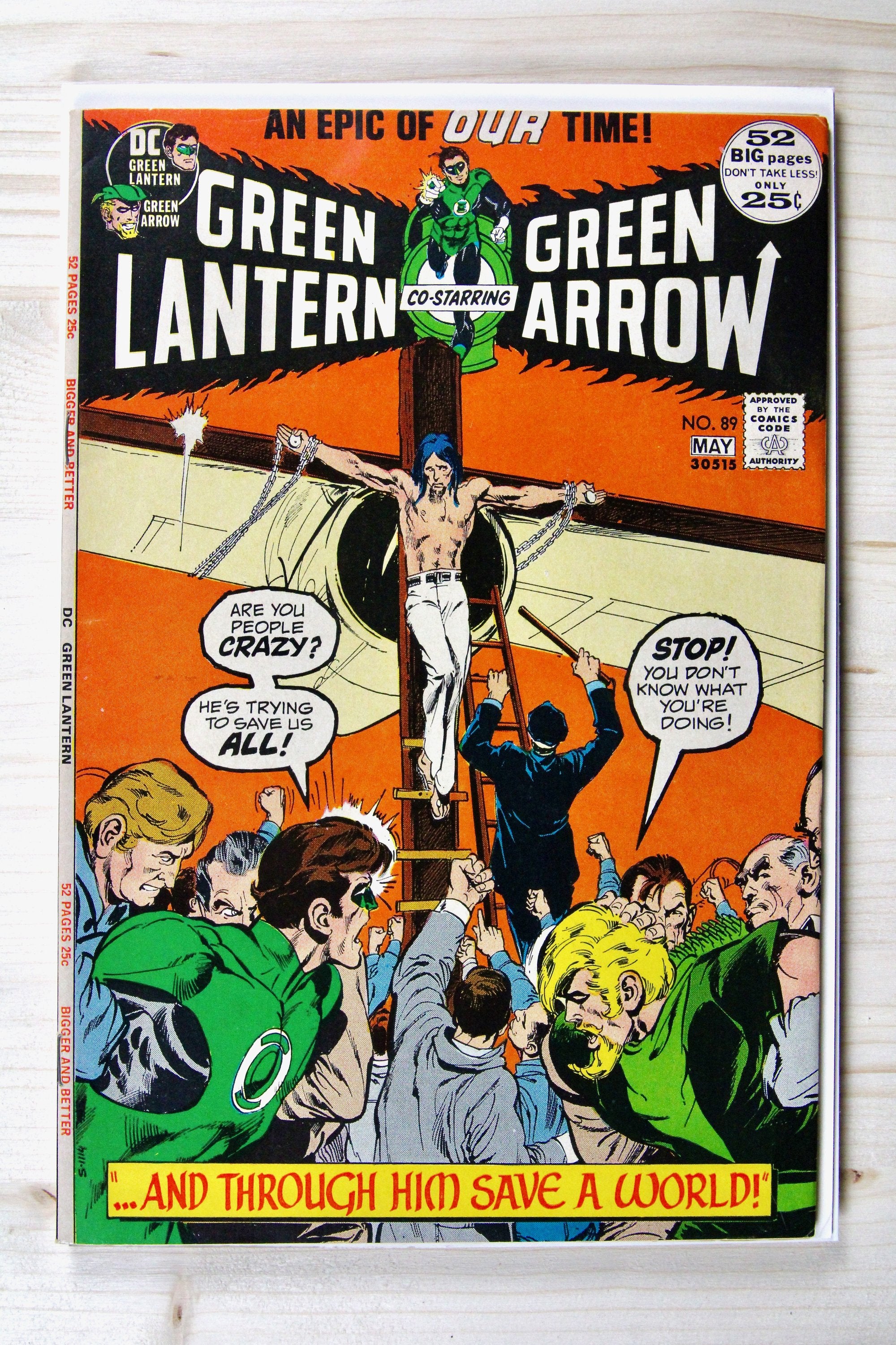 Green Lantern #89 – DC (1972) 6.0 FN Neal Adams art