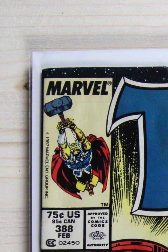 Thor #388 – Marvel (1988) 9.0 VF/NM Alone Against the Celestials