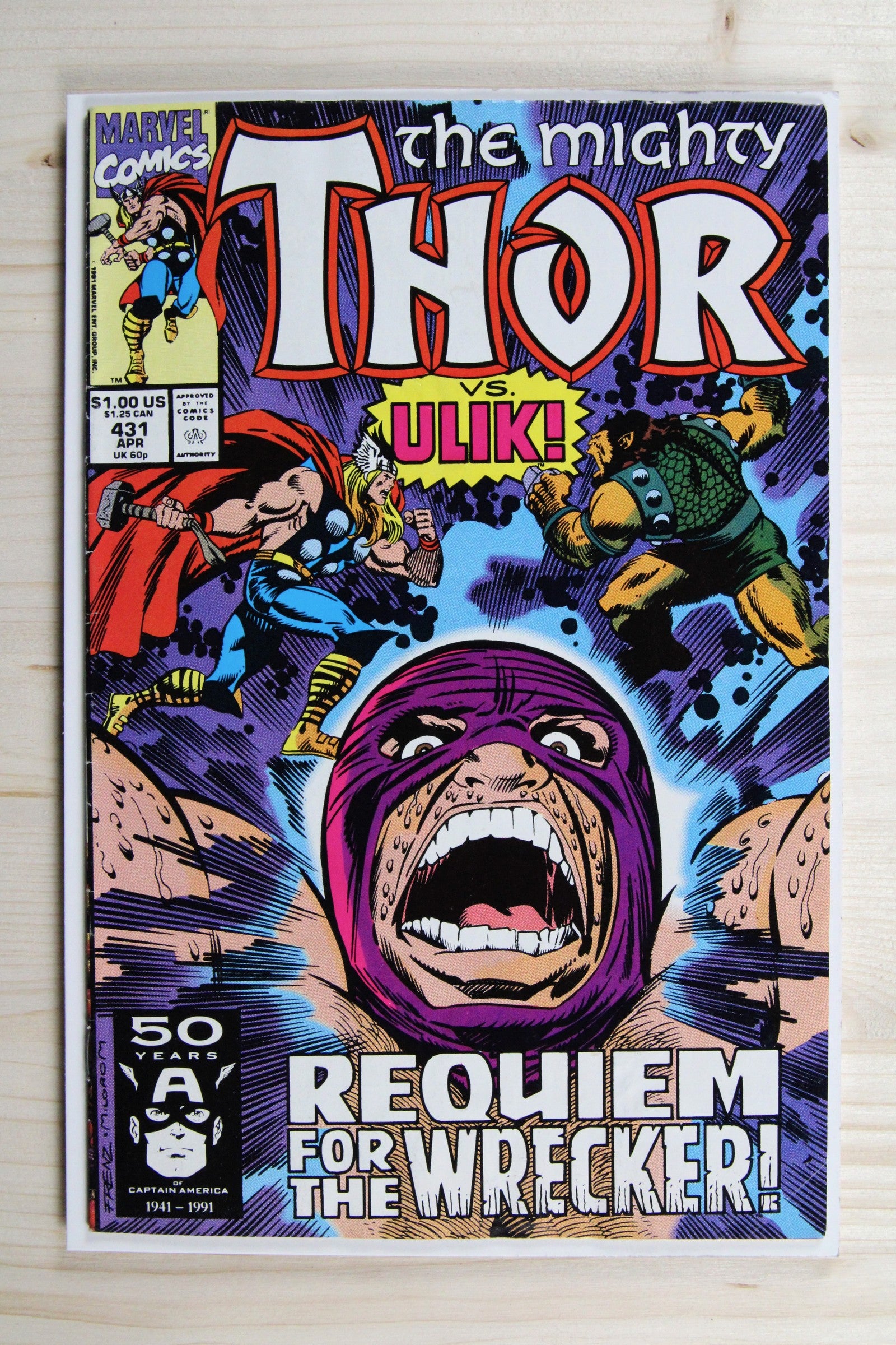 The Mighty Thor #431 – Marvel (1991) 8.0 VF